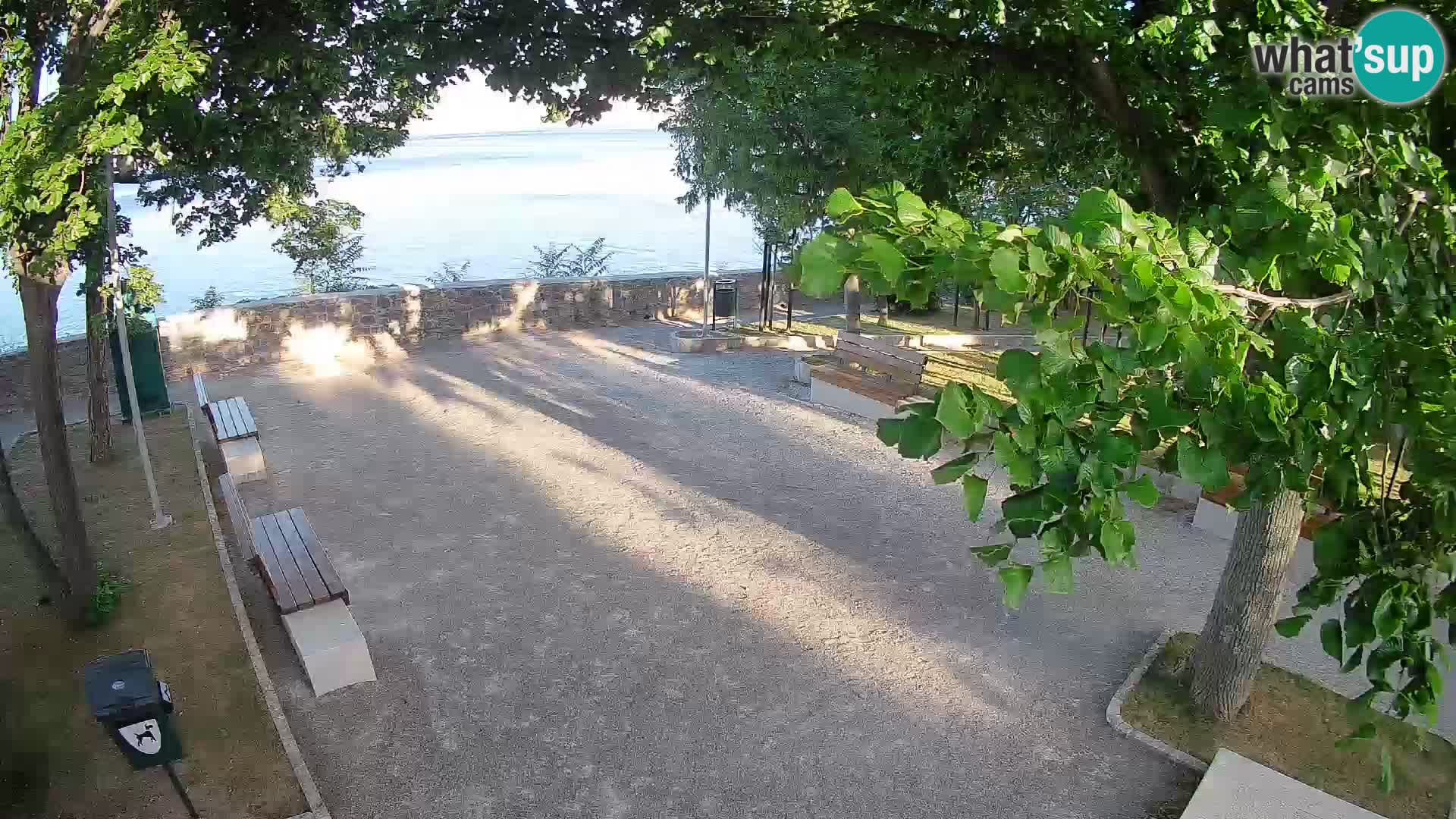 Webcam Segna Live | Parco degli Scrittori e Canale del Velebit