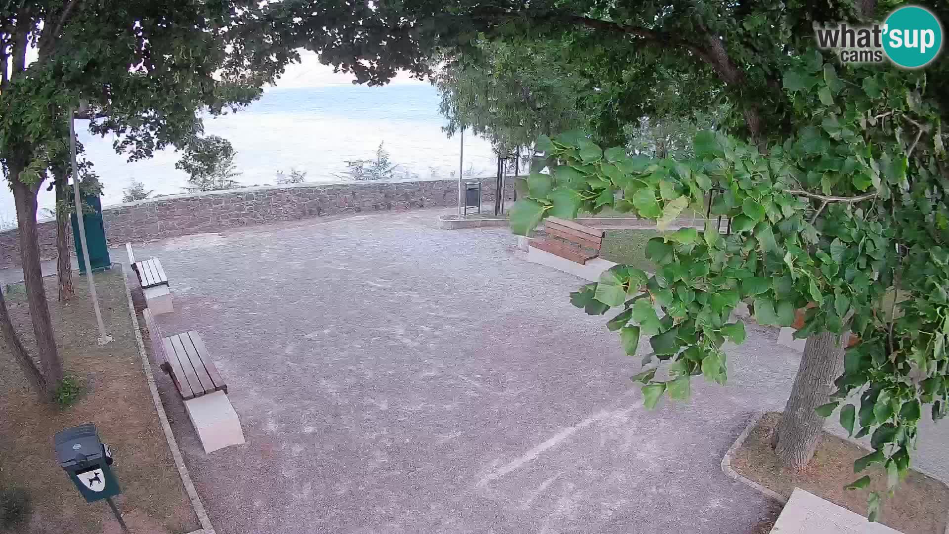 Webcam Segna Live | Parco degli Scrittori e Canale del Velebit