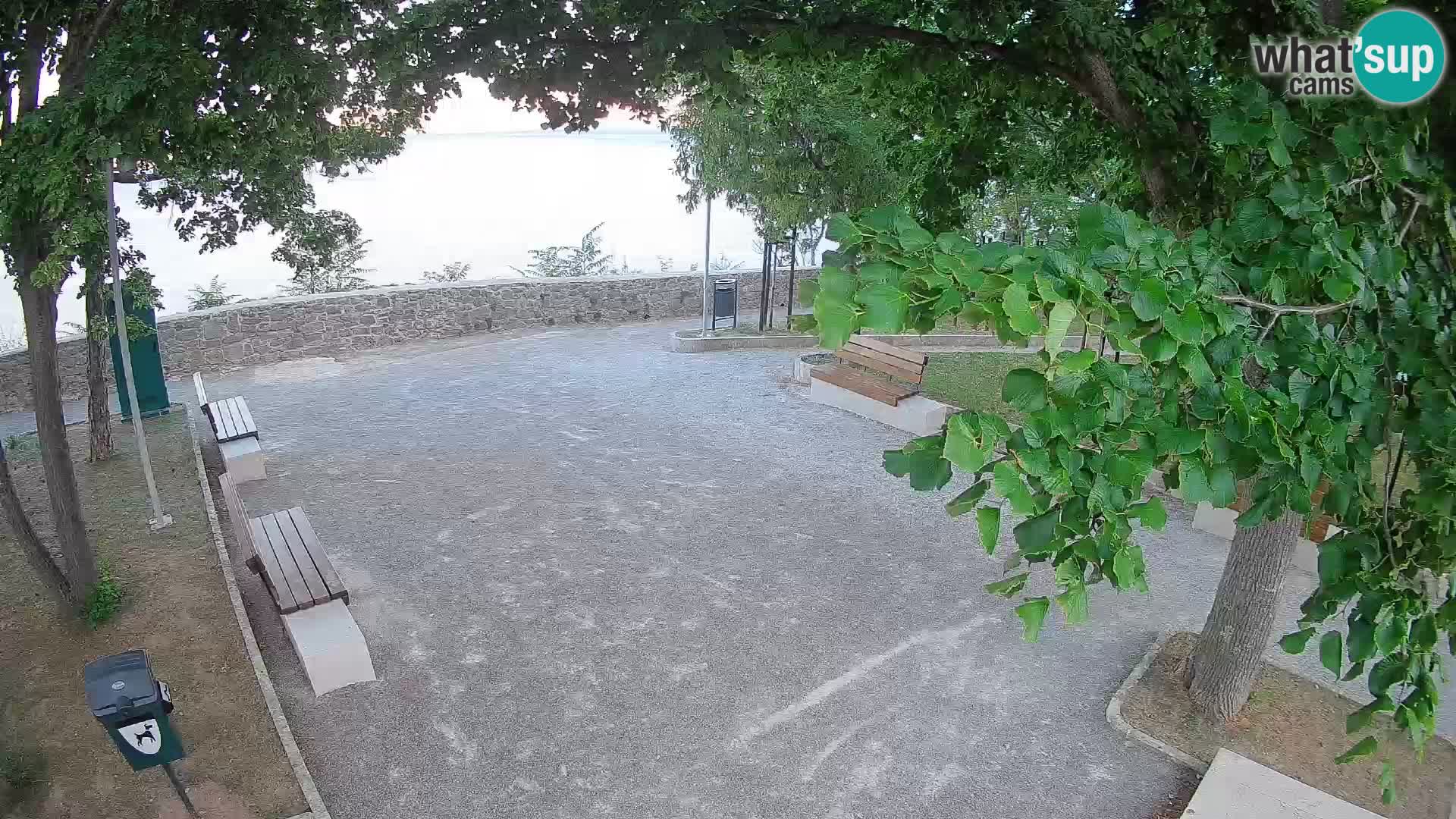Webcam Segna Live | Parco degli Scrittori e Canale del Velebit