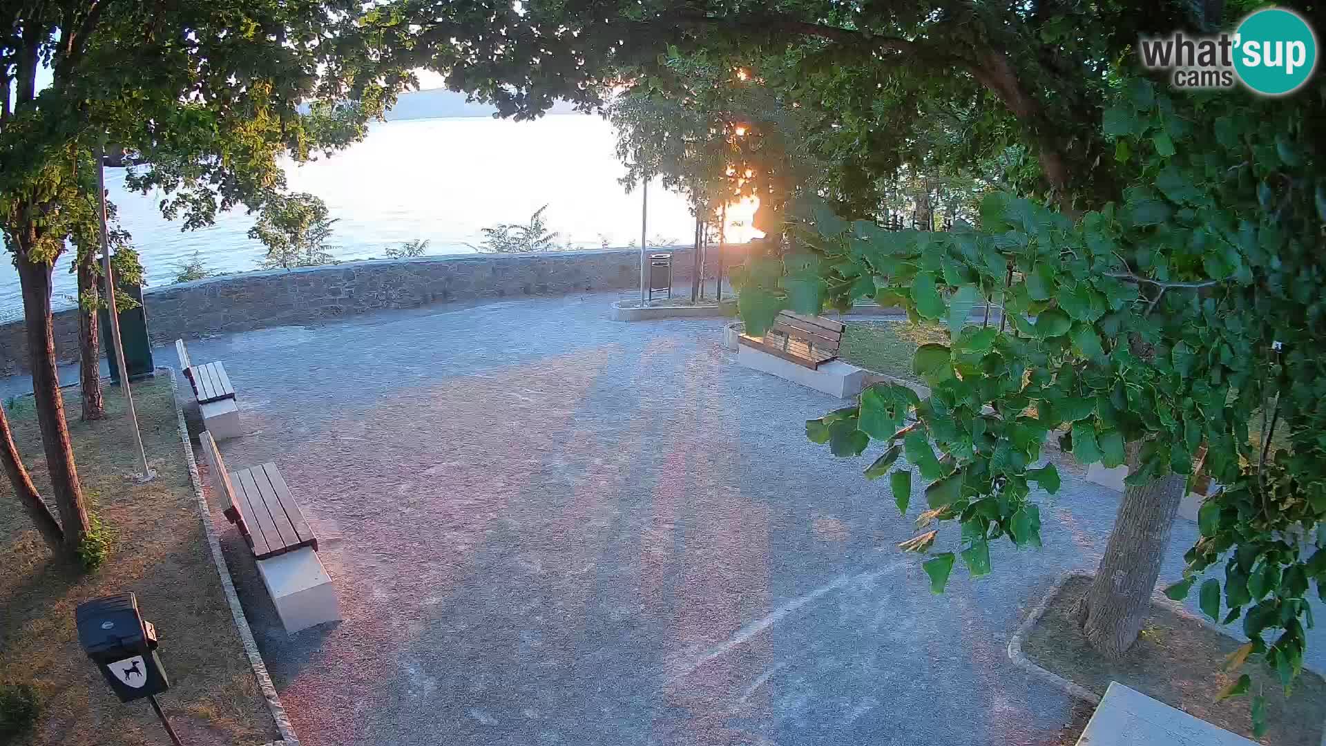 Webcam Segna Live | Parco degli Scrittori e Canale del Velebit