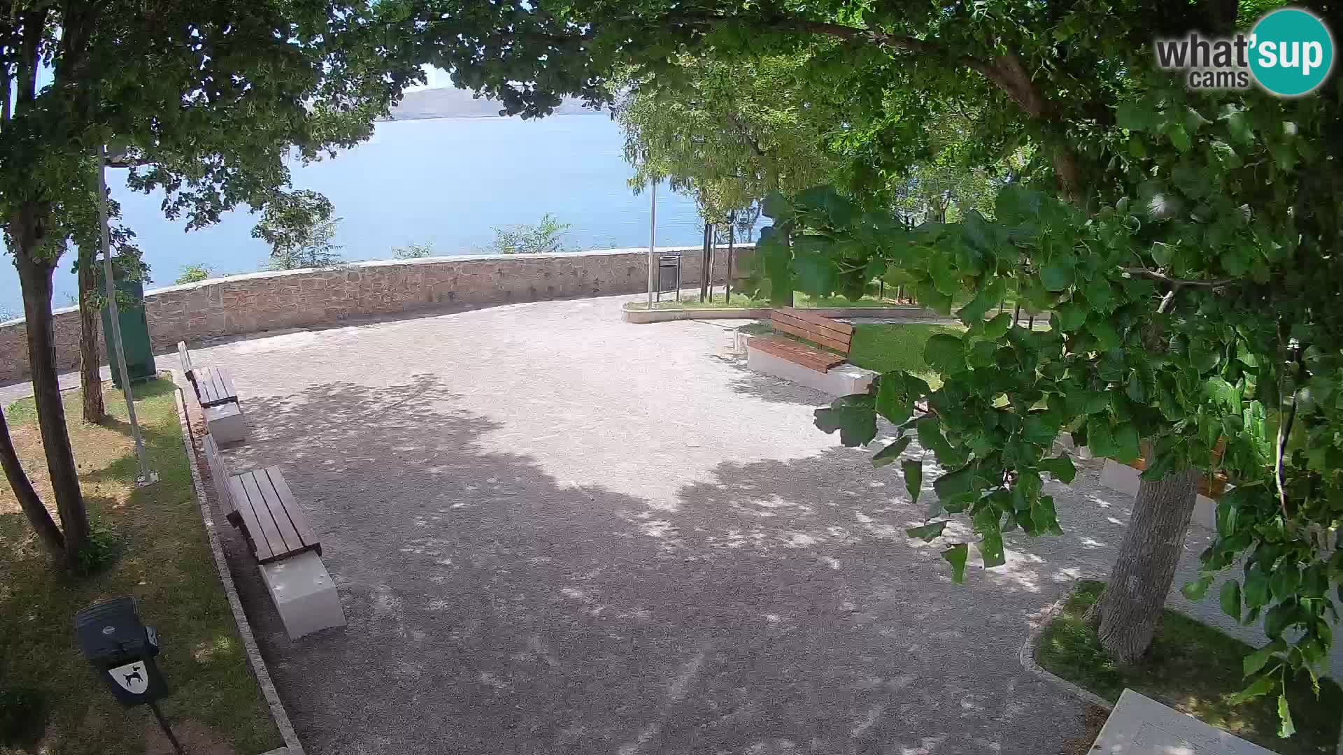 Webcam Segna Live | Parco degli Scrittori e Canale del Velebit