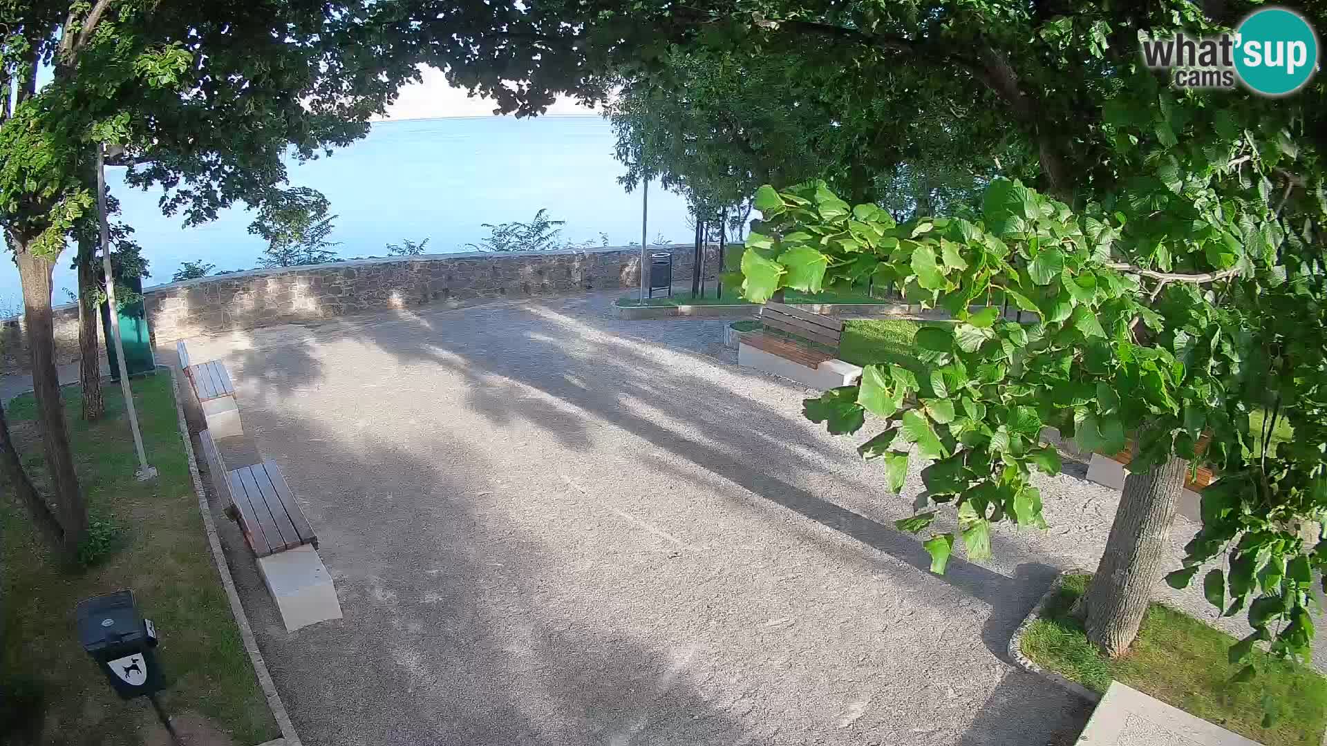 Webcam Segna Live | Parco degli Scrittori e Canale del Velebit