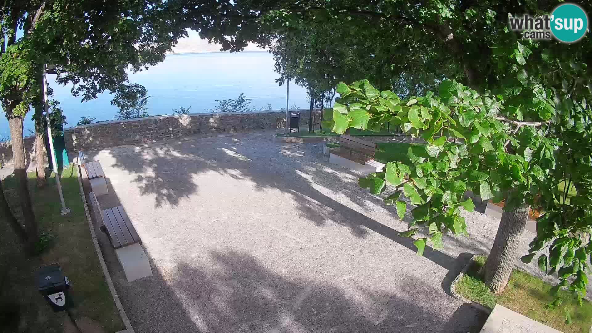 Webcam Segna Live | Parco degli Scrittori e Canale del Velebit