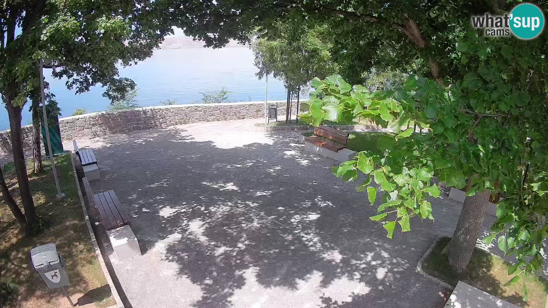 Webcam Segna Live | Parco degli Scrittori e Canale del Velebit