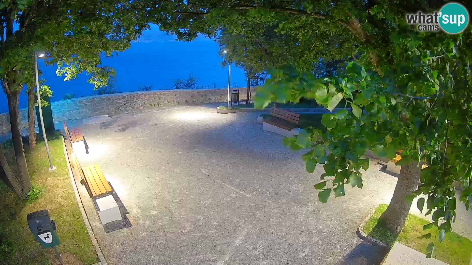 Webcam Segna Live | Parco degli Scrittori e Canale del Velebit
