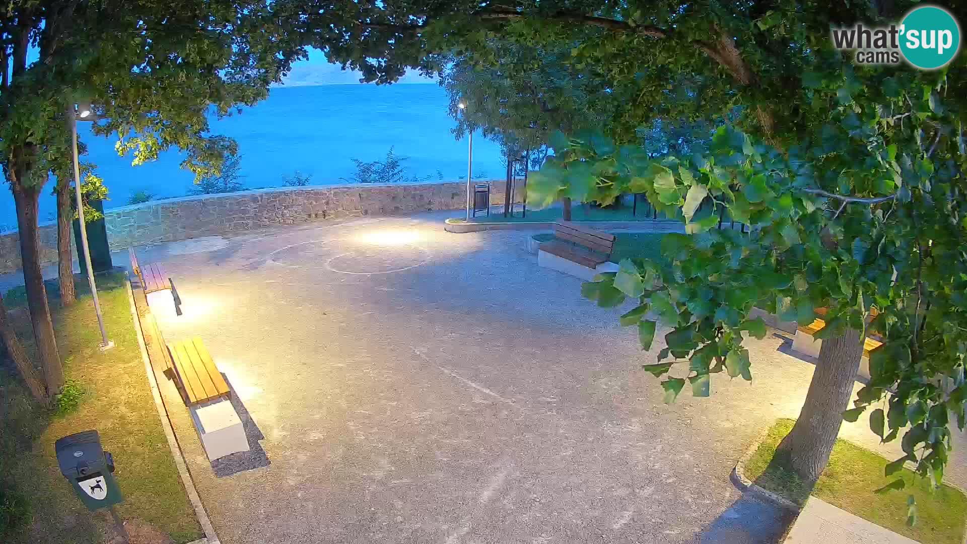 Webcam Segna Live | Parco degli Scrittori e Canale del Velebit