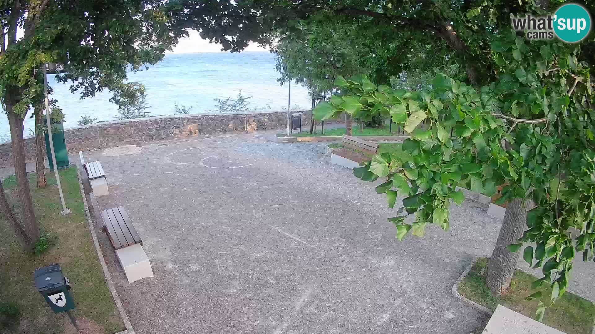 Webcam Segna Live | Parco degli Scrittori e Canale del Velebit