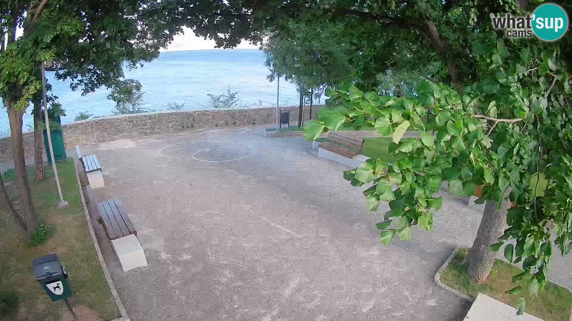 Webcam Segna Live | Parco degli Scrittori e Canale del Velebit