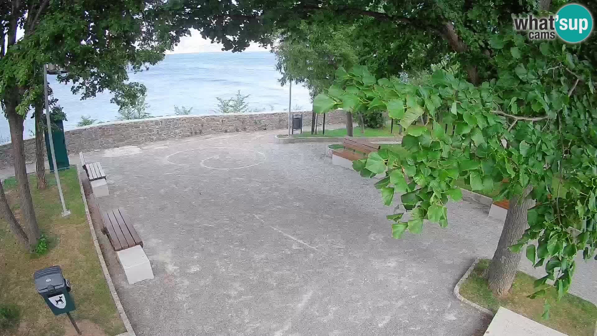 Webcam Segna Live | Parco degli Scrittori e Canale del Velebit