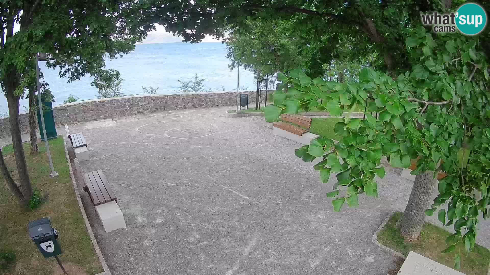 Webcam Segna Live | Parco degli Scrittori e Canale del Velebit