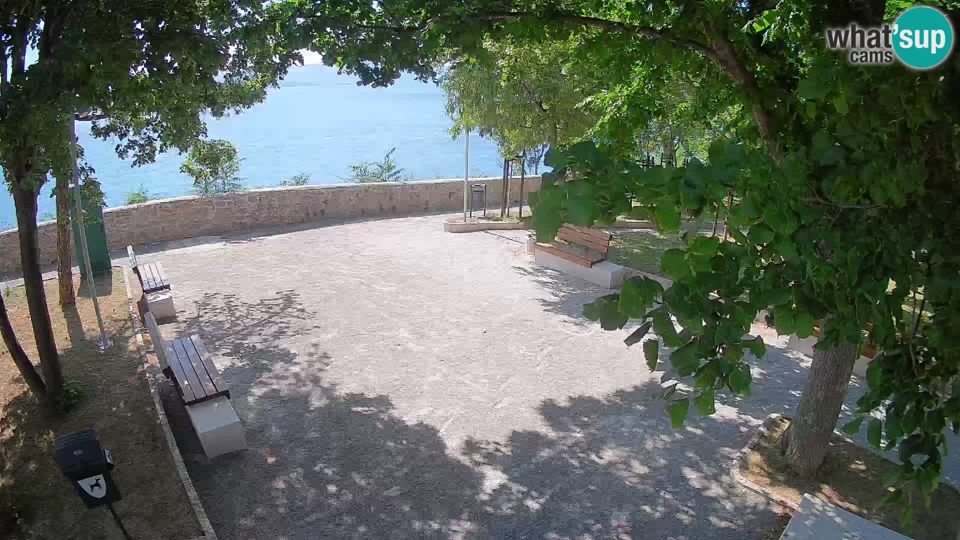 Webcam Segna Live | Parco degli Scrittori e Canale del Velebit