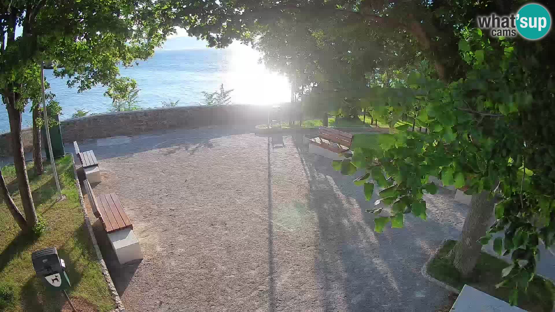 Webcam Segna Live | Parco degli Scrittori e Canale del Velebit