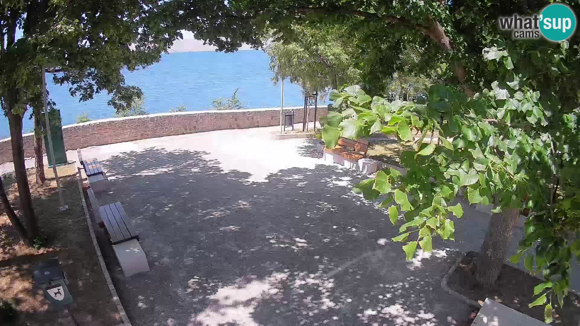 Webcam Segna Live | Parco degli Scrittori e Canale del Velebit
