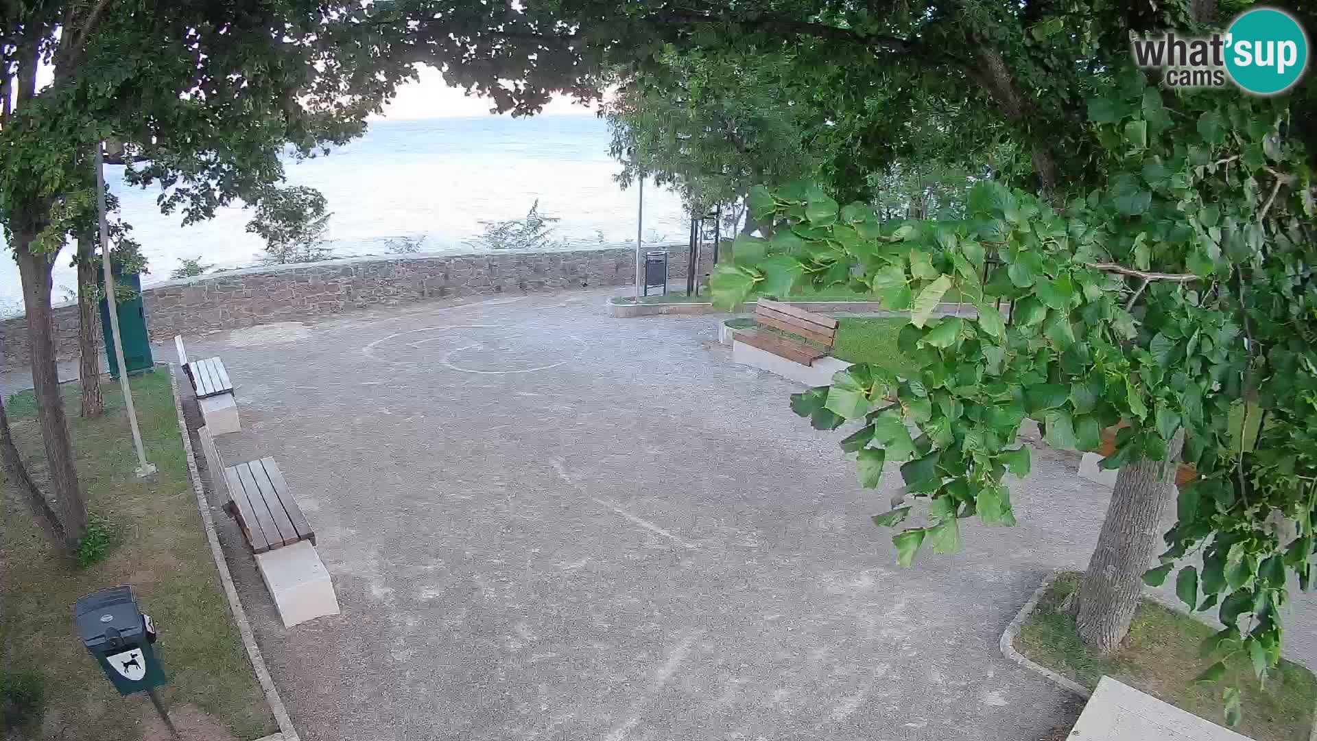 Webcam Segna Live | Parco degli Scrittori e Canale del Velebit
