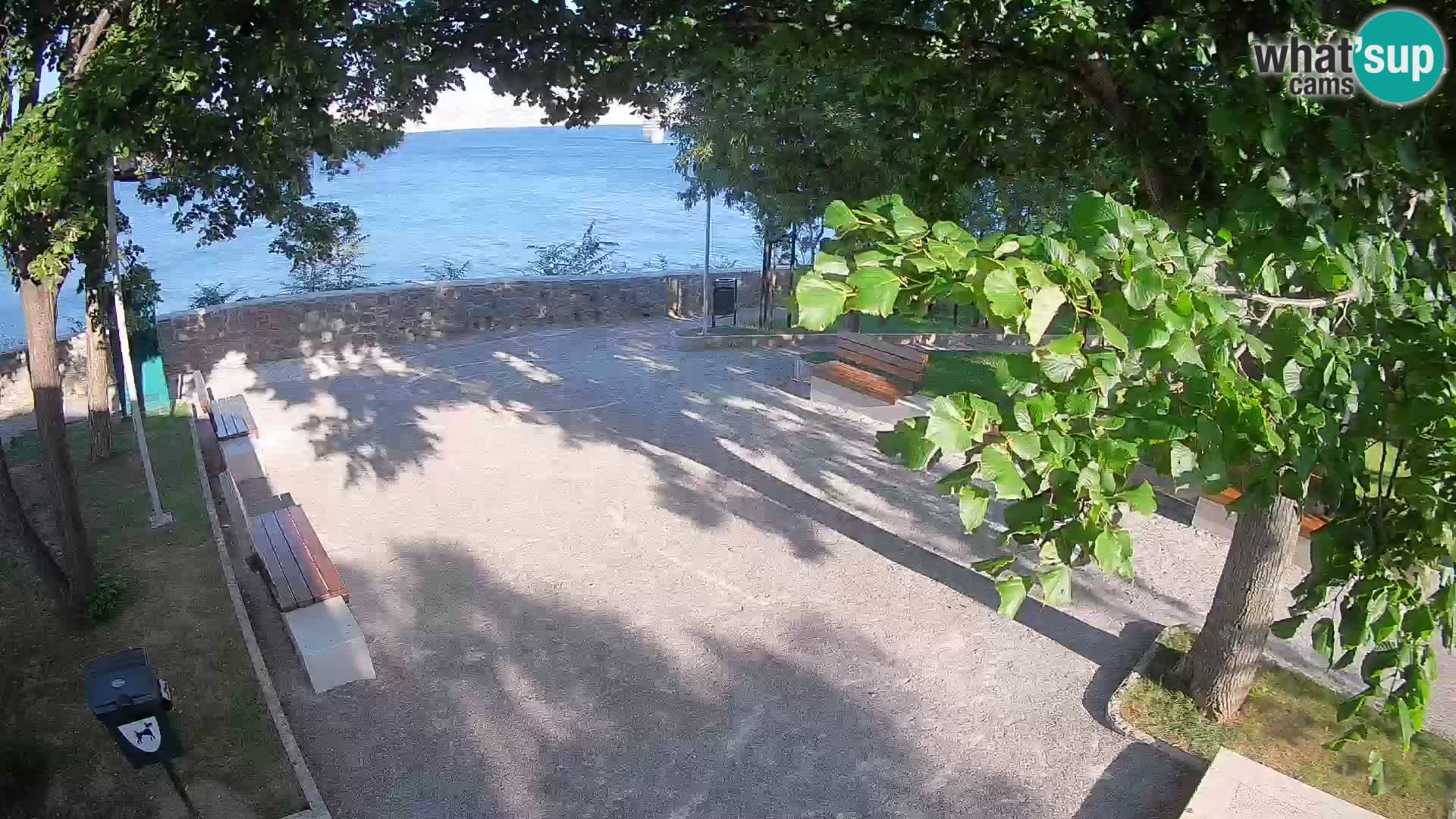 Webcam Segna Live | Parco degli Scrittori e Canale del Velebit
