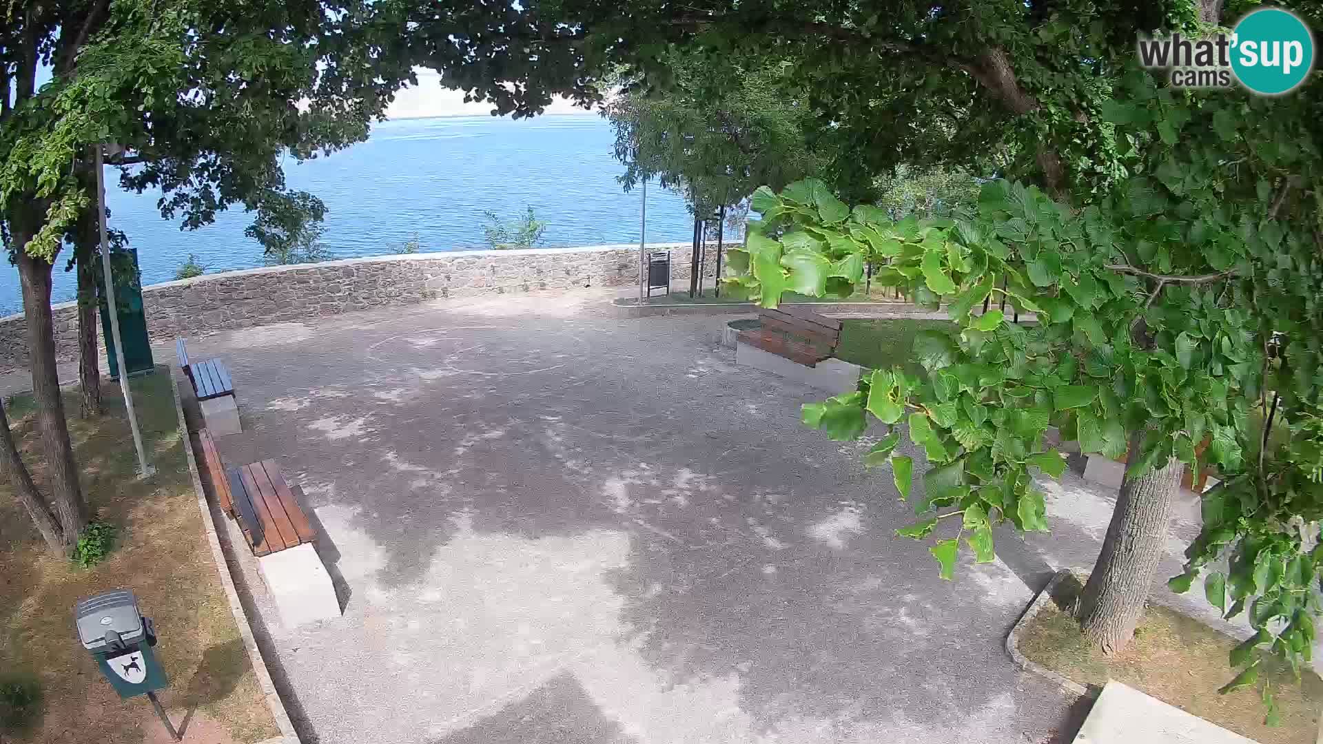 Webcam Segna Live | Parco degli Scrittori e Canale del Velebit