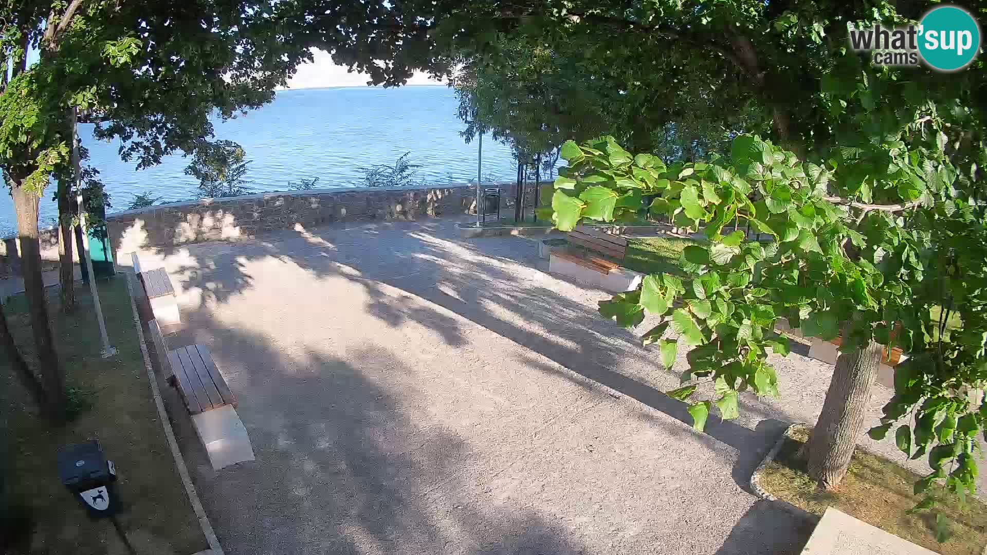 Webcam Segna Live | Parco degli Scrittori e Canale del Velebit