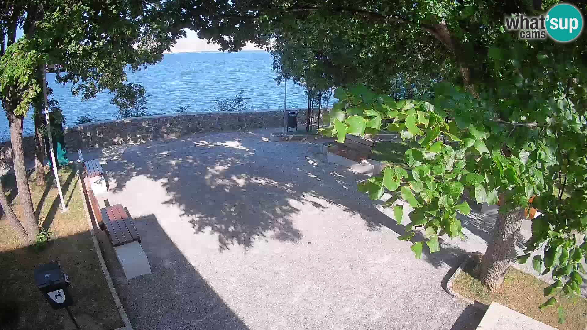 Webcam Segna Live | Parco degli Scrittori e Canale del Velebit