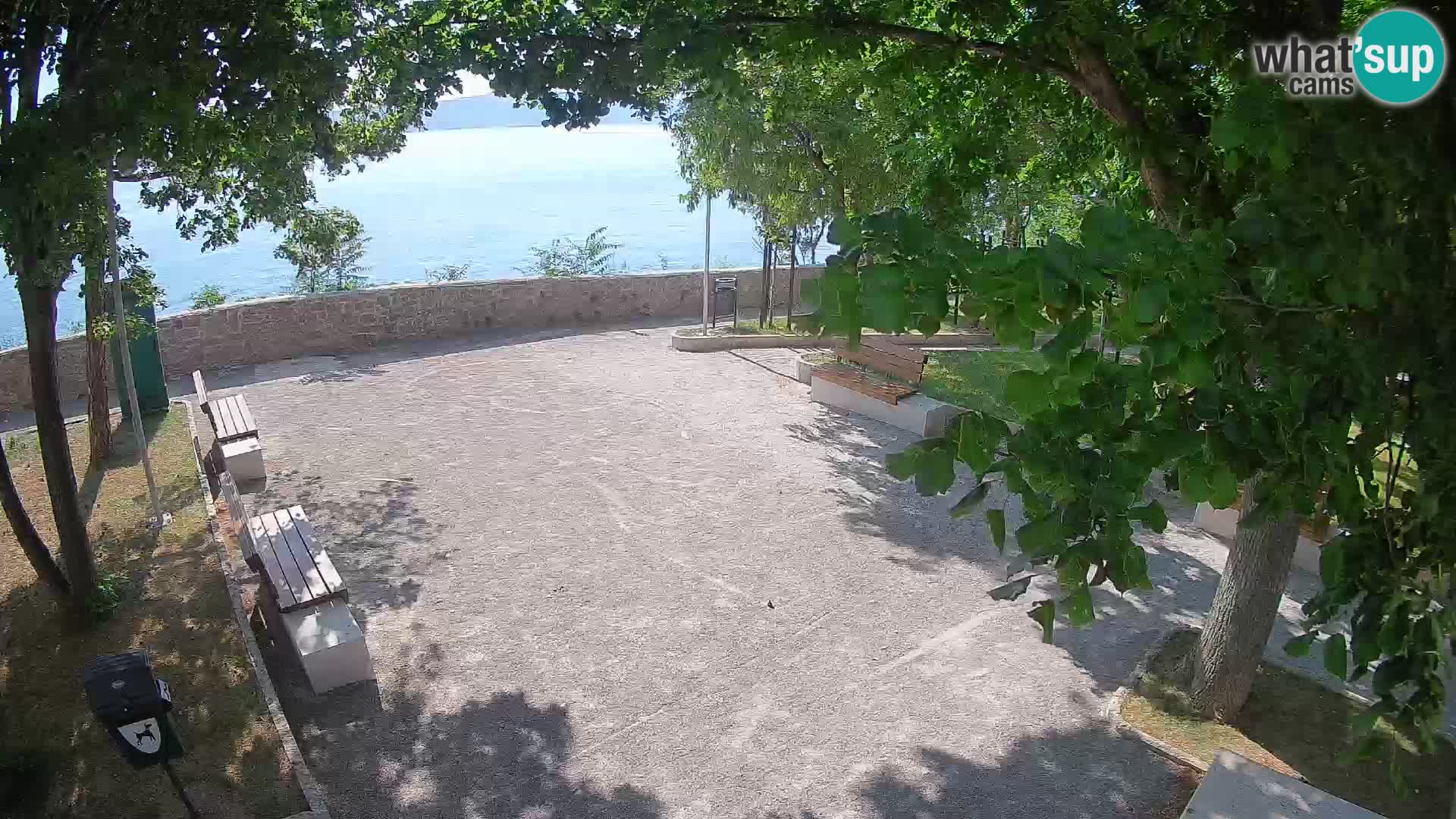 Webcam Segna Live | Parco degli Scrittori e Canale del Velebit