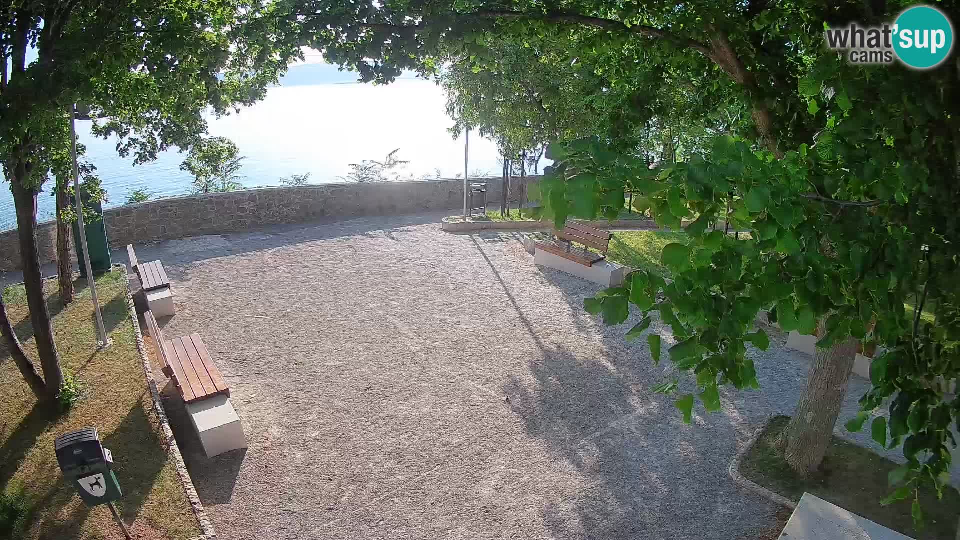 Webcam Segna Live | Parco degli Scrittori e Canale del Velebit