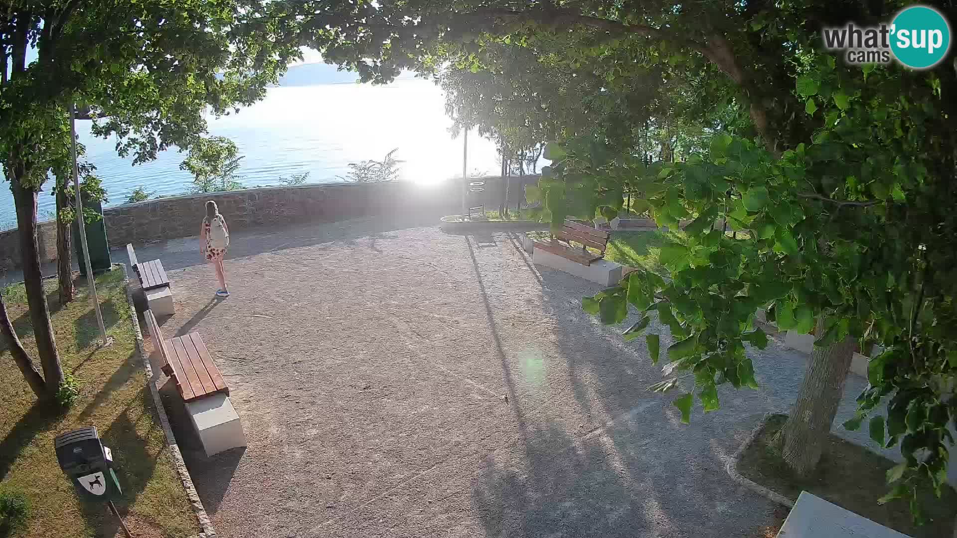 Webcam Segna Live | Parco degli Scrittori e Canale del Velebit