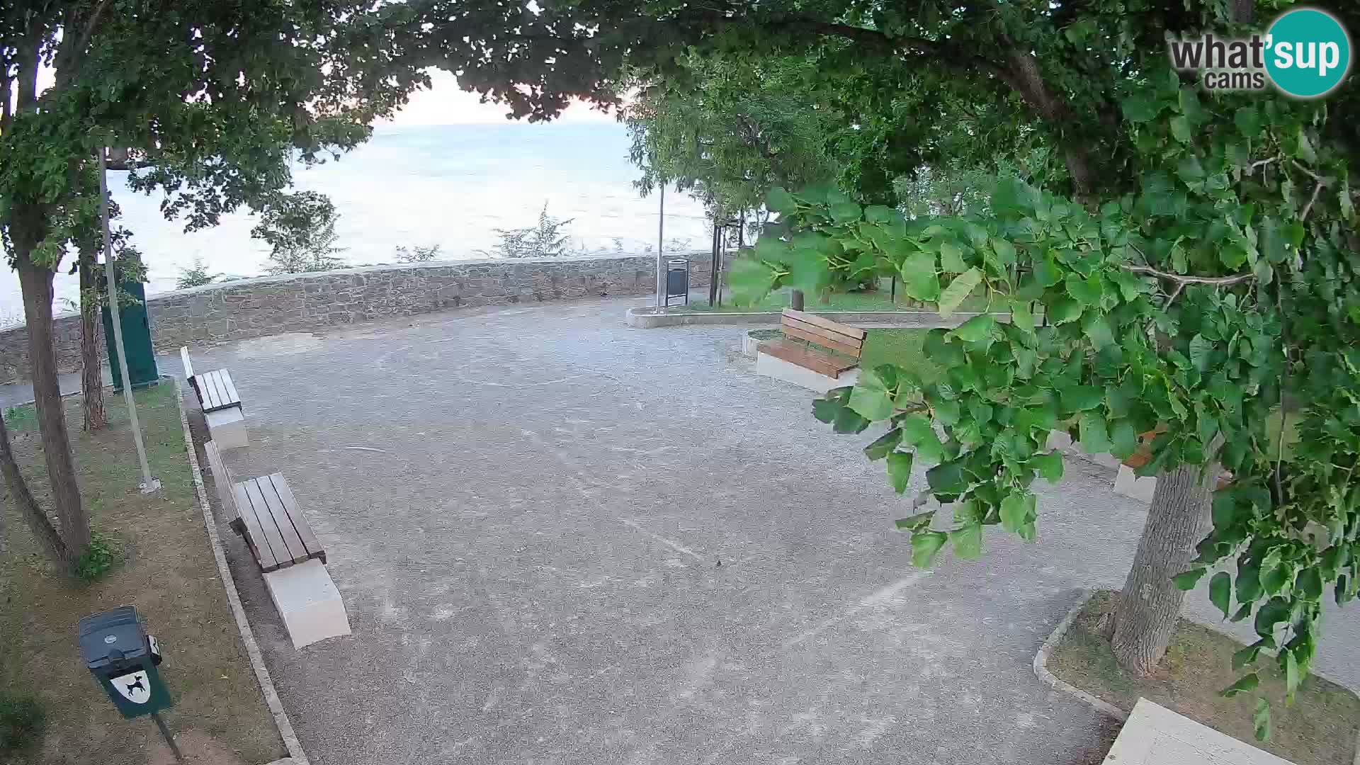 Webcam Segna Live | Parco degli Scrittori e Canale del Velebit