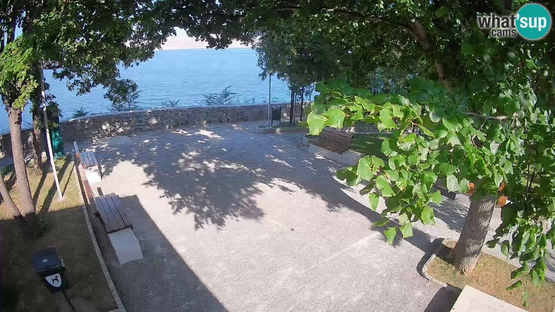 Webcam Segna Live | Parco degli Scrittori e Canale del Velebit