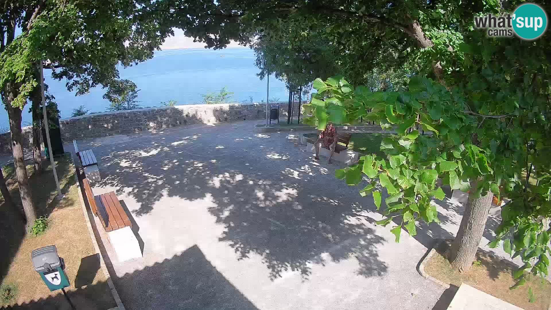 Webcam Segna Live | Parco degli Scrittori e Canale del Velebit