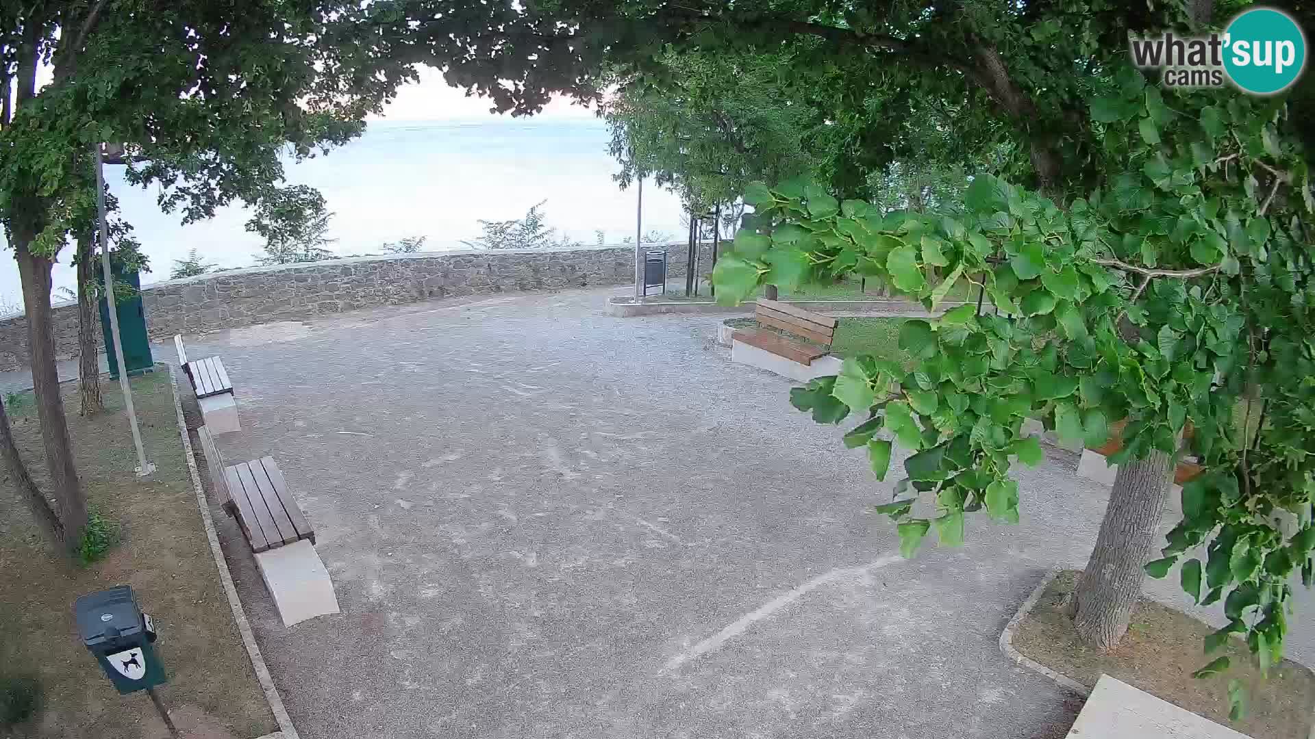 Webcam Segna Live | Parco degli Scrittori e Canale del Velebit