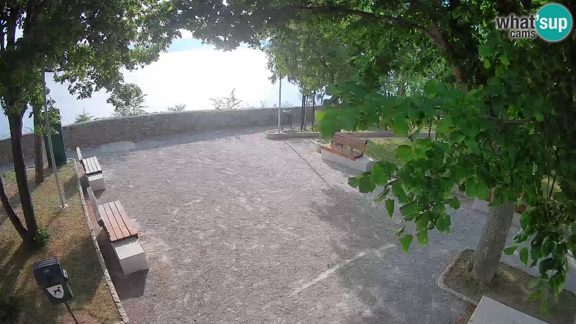 Kamera uživo Senj – Park književnika i Velebitski kanal