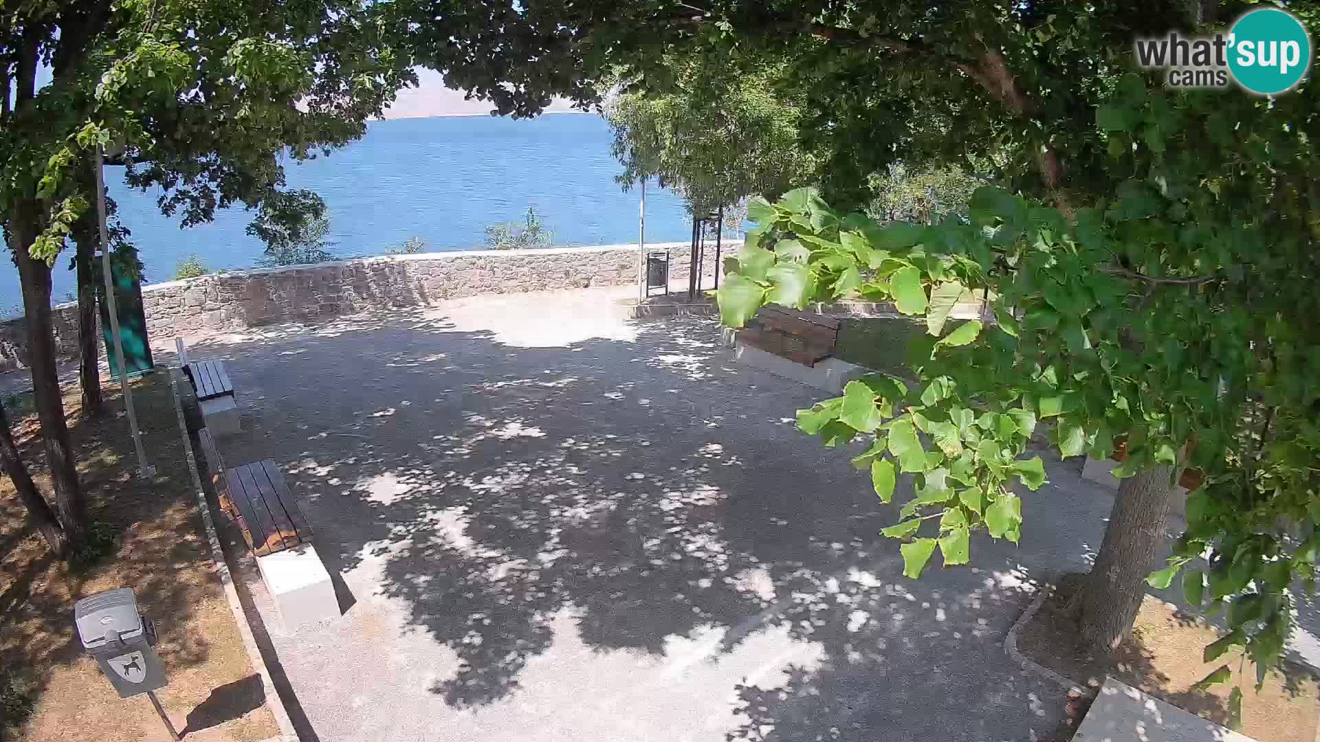 Webcam Segna Live | Parco degli Scrittori e Canale del Velebit
