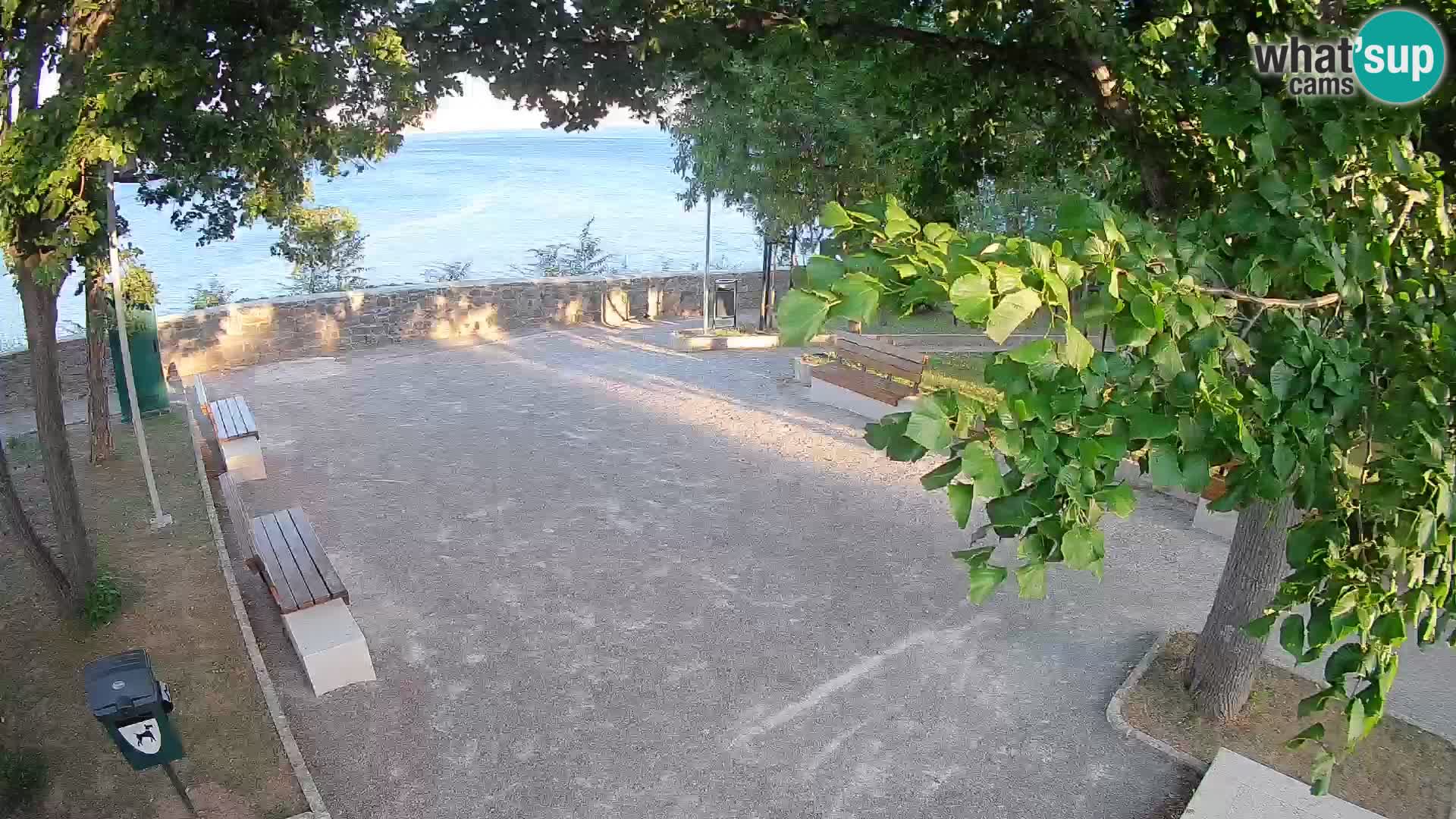 Webcam Segna Live | Parco degli Scrittori e Canale del Velebit