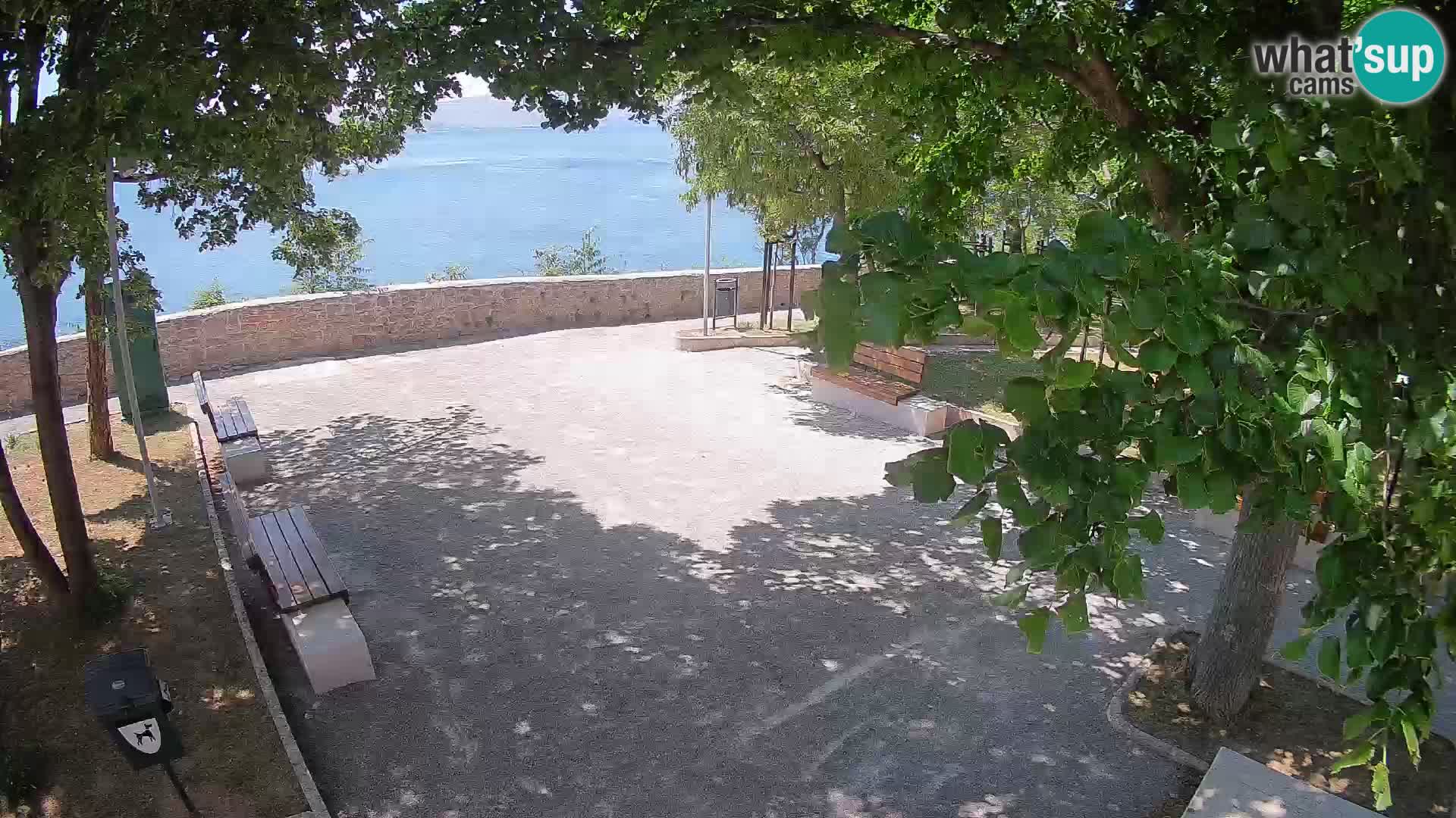 Webcam Segna Live | Parco degli Scrittori e Canale del Velebit