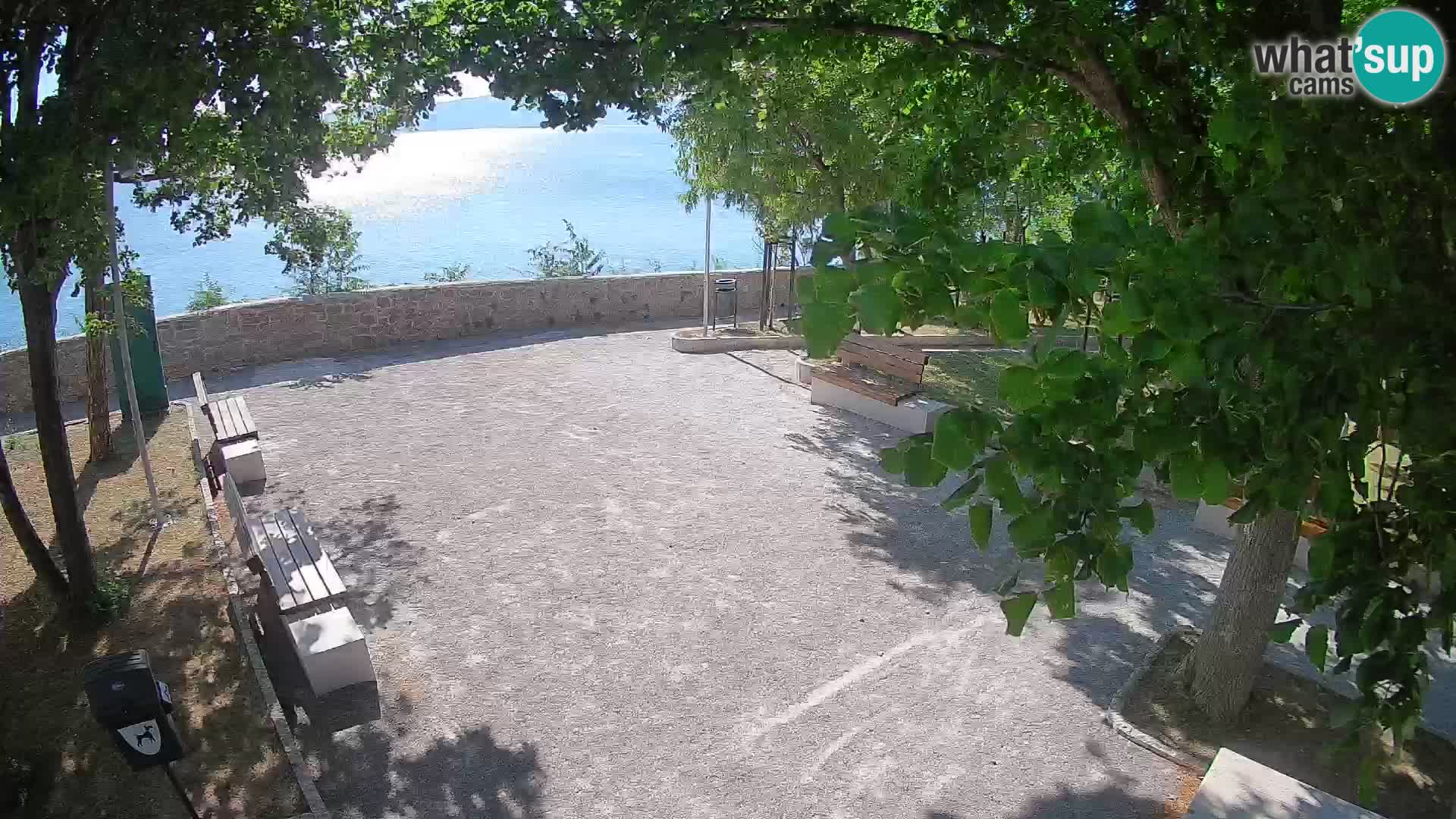 Webcam Segna Live | Parco degli Scrittori e Canale del Velebit