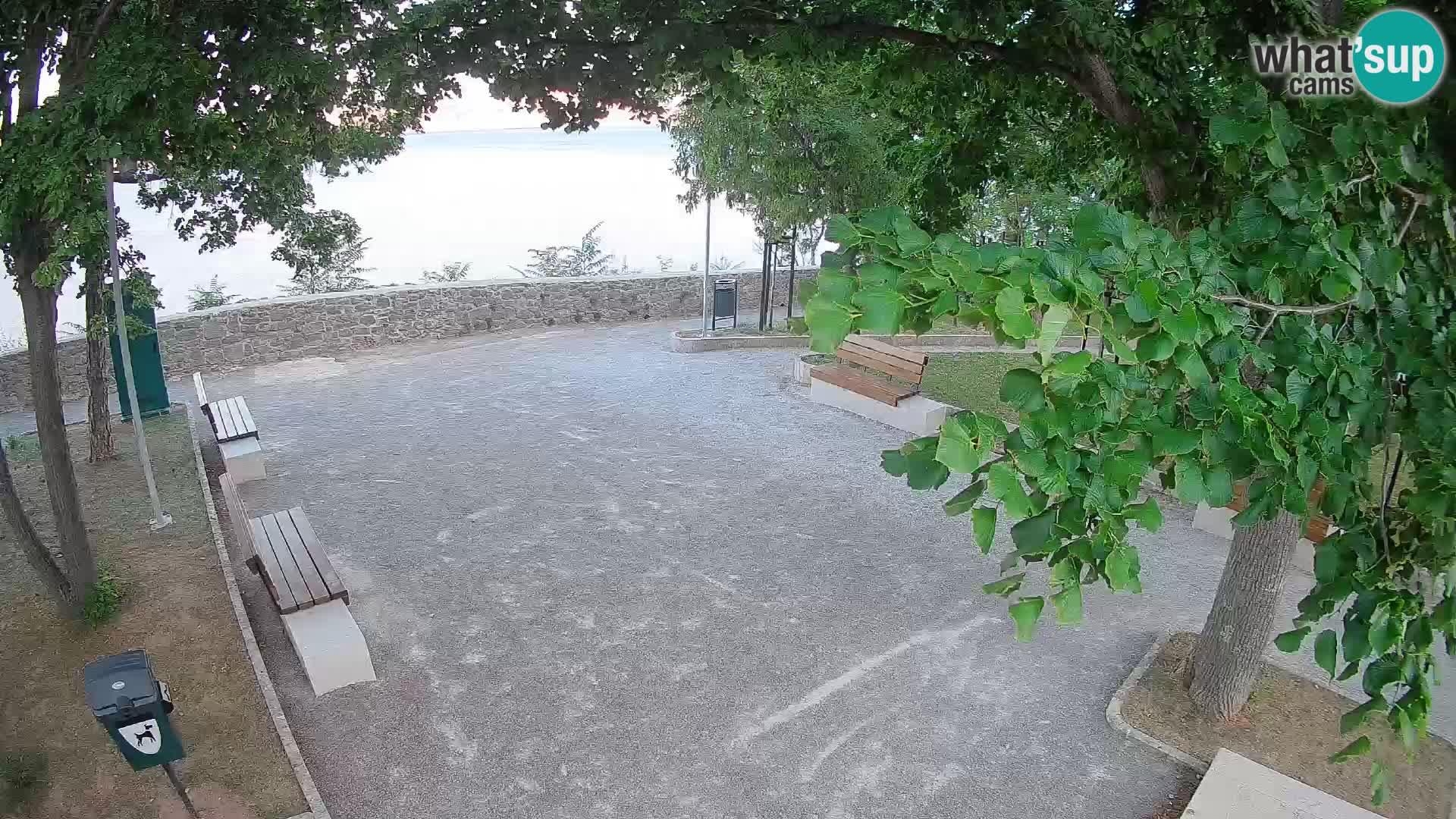Webcam Segna Live | Parco degli Scrittori e Canale del Velebit