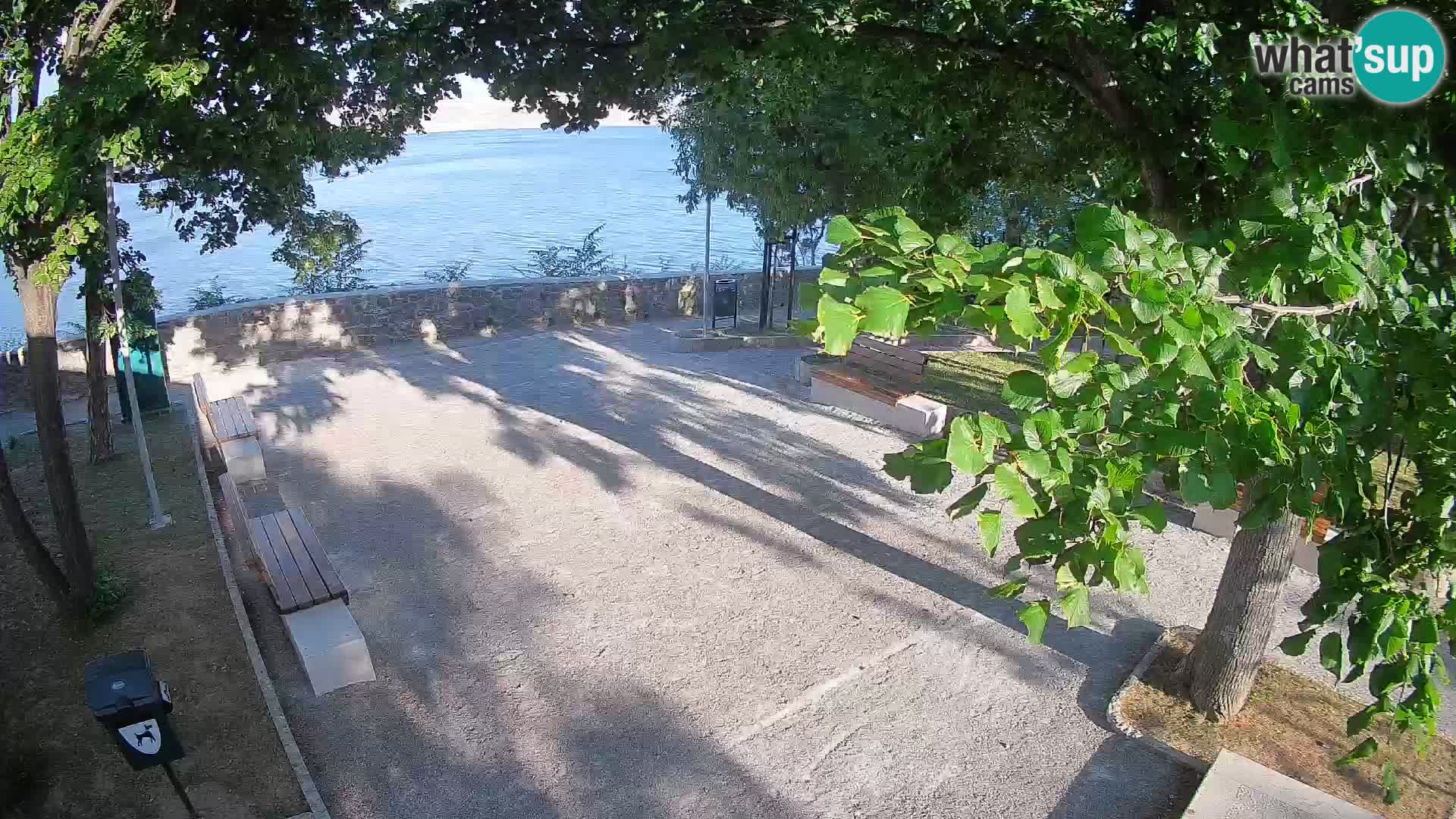 Webcam Segna Live | Parco degli Scrittori e Canale del Velebit