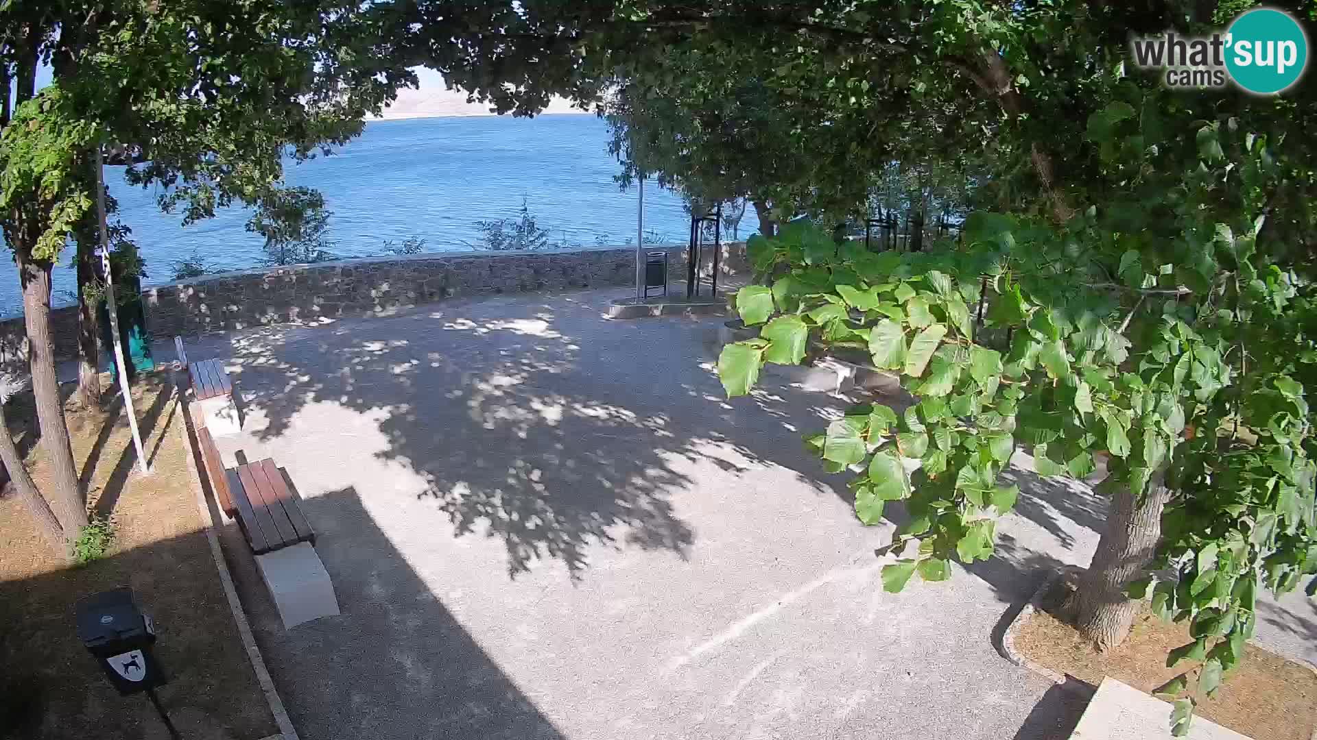 Webcam Segna Live | Parco degli Scrittori e Canale del Velebit