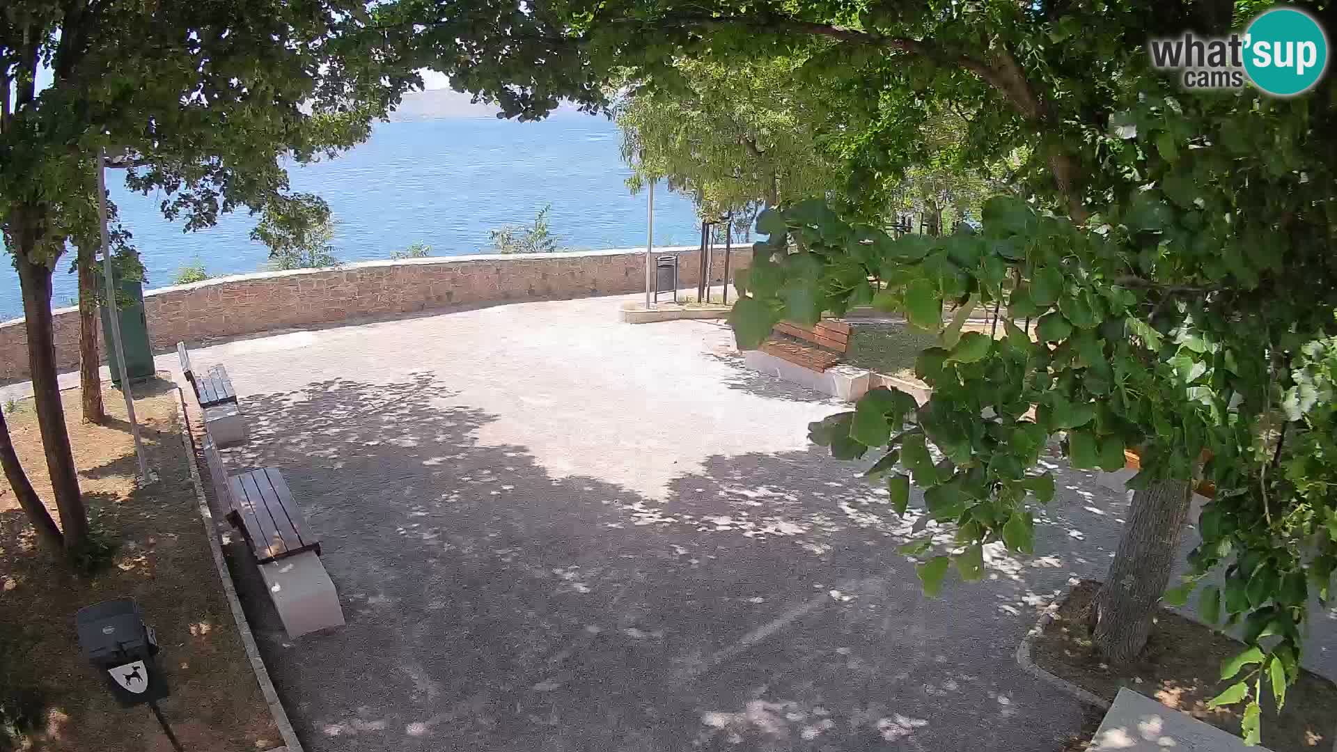 Webcam Segna Live | Parco degli Scrittori e Canale del Velebit