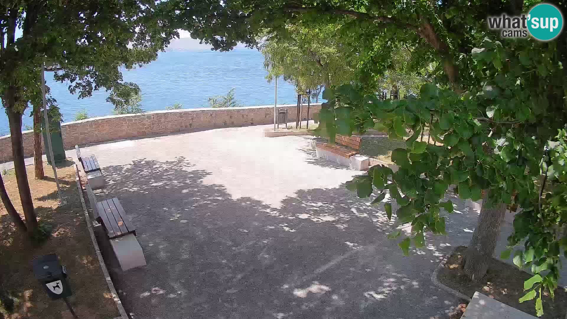 Webcam Segna Live | Parco degli Scrittori e Canale del Velebit
