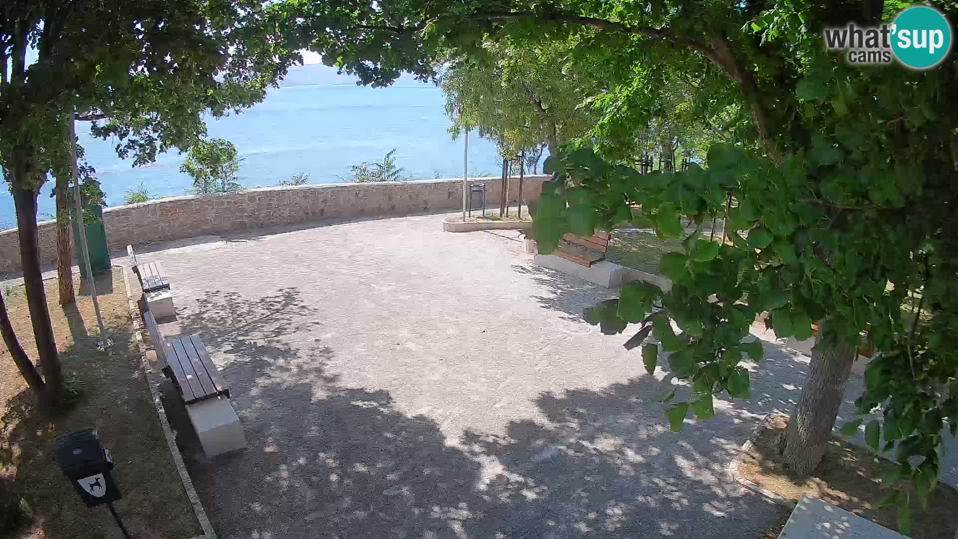 Webcam Segna Live | Parco degli Scrittori e Canale del Velebit