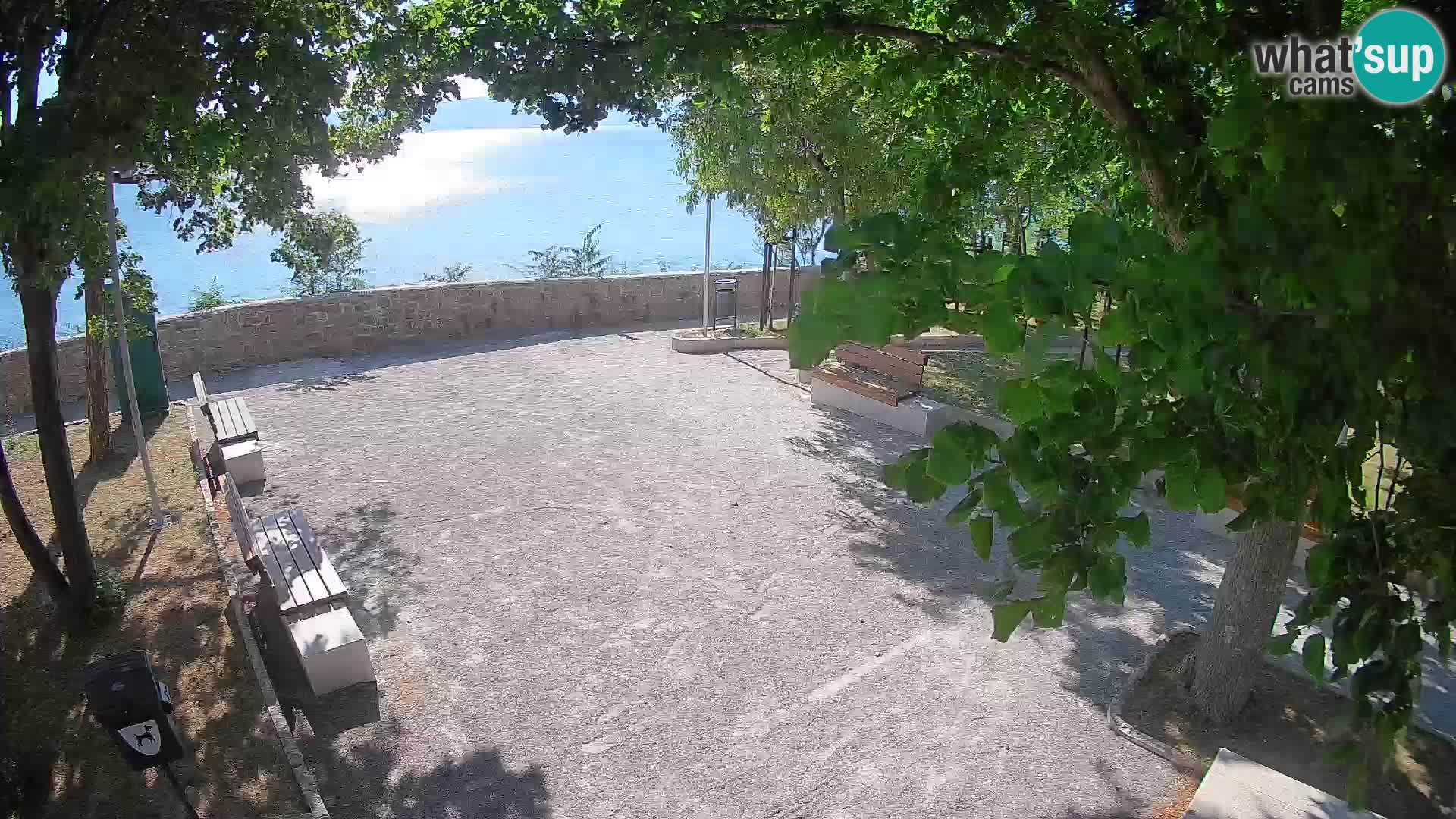 Webcam Segna Live | Parco degli Scrittori e Canale del Velebit
