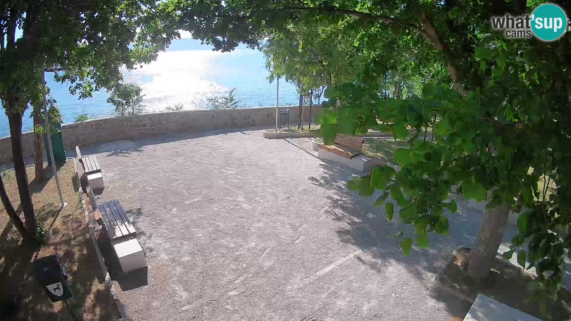 Webcam Segna Live | Parco degli Scrittori e Canale del Velebit