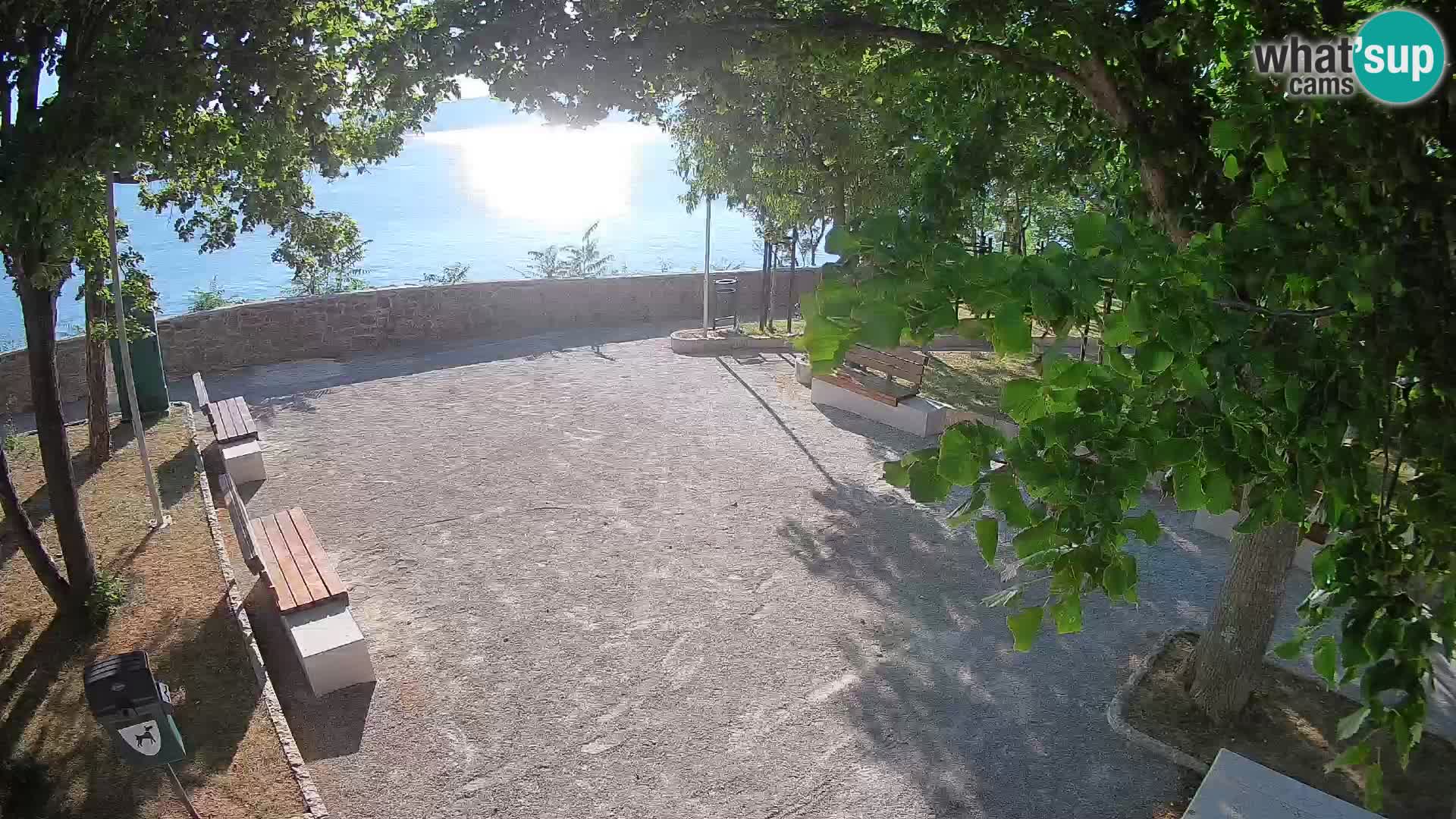 Webcam Segna Live | Parco degli Scrittori e Canale del Velebit