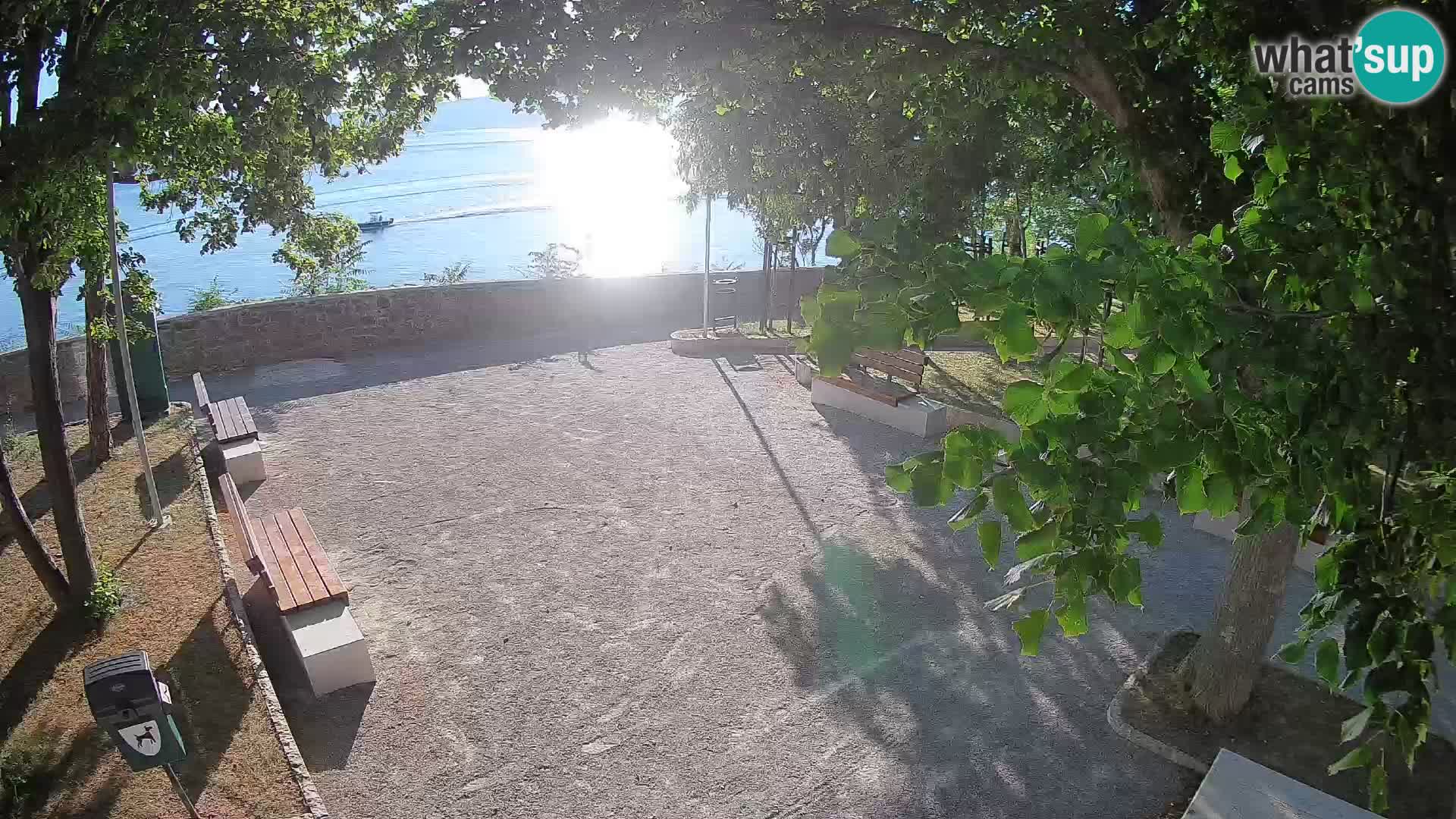 Webcam Segna Live | Parco degli Scrittori e Canale del Velebit
