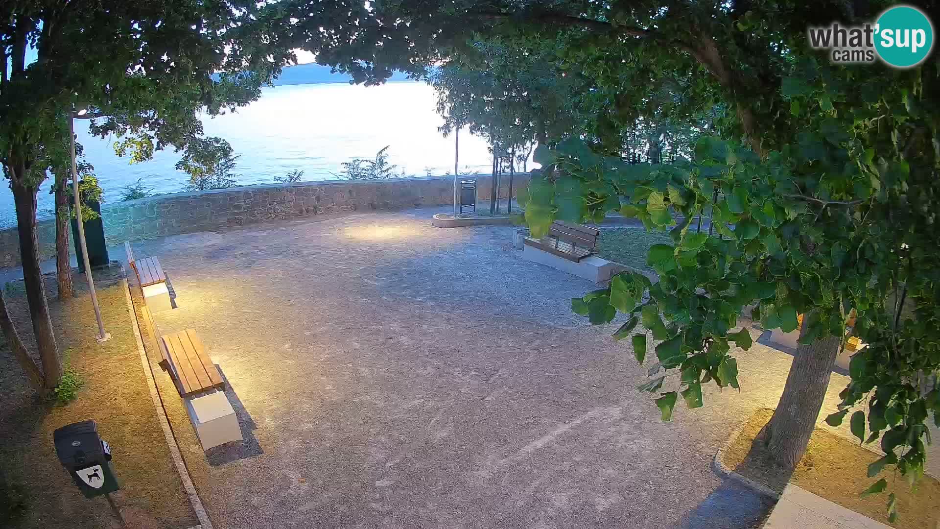 Webcam Segna Live | Parco degli Scrittori e Canale del Velebit