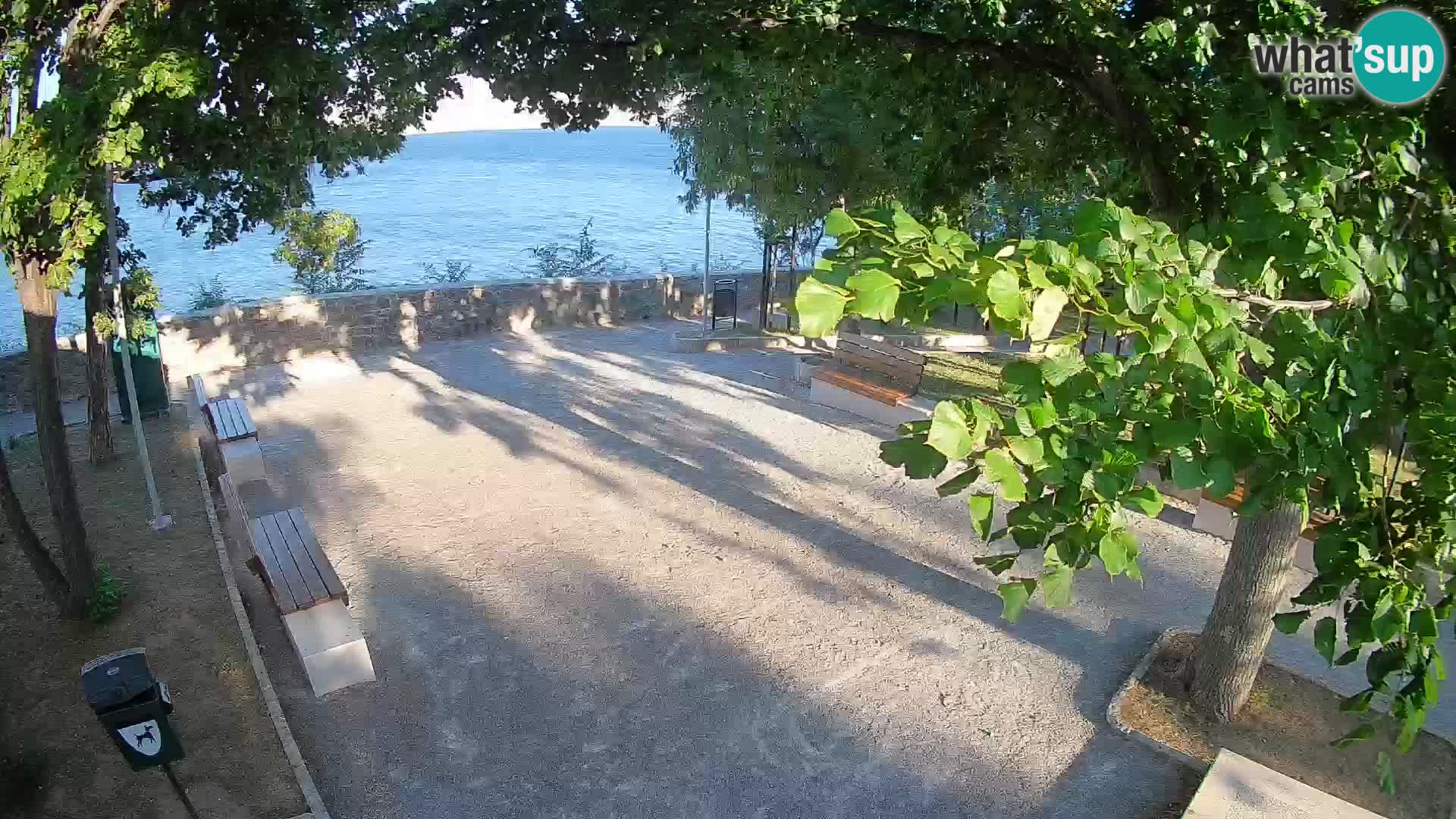 Webcam Segna Live | Parco degli Scrittori e Canale del Velebit