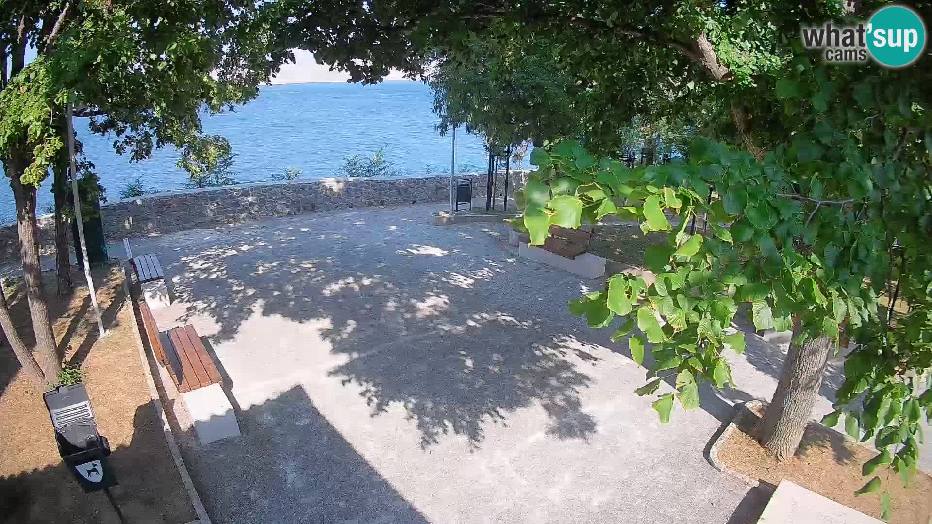 Webcam Segna Live | Parco degli Scrittori e Canale del Velebit