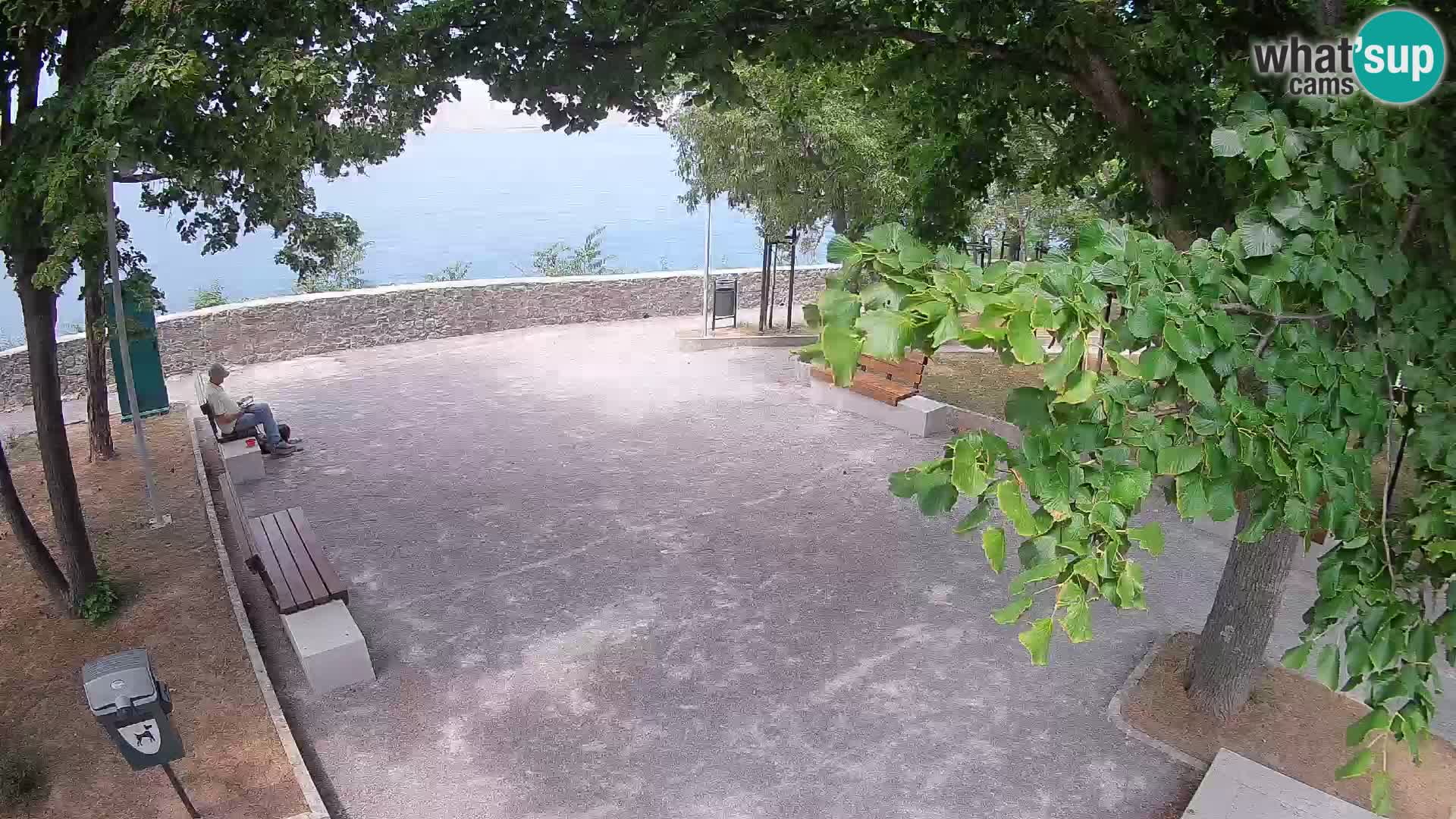 Webcam Segna Live | Parco degli Scrittori e Canale del Velebit