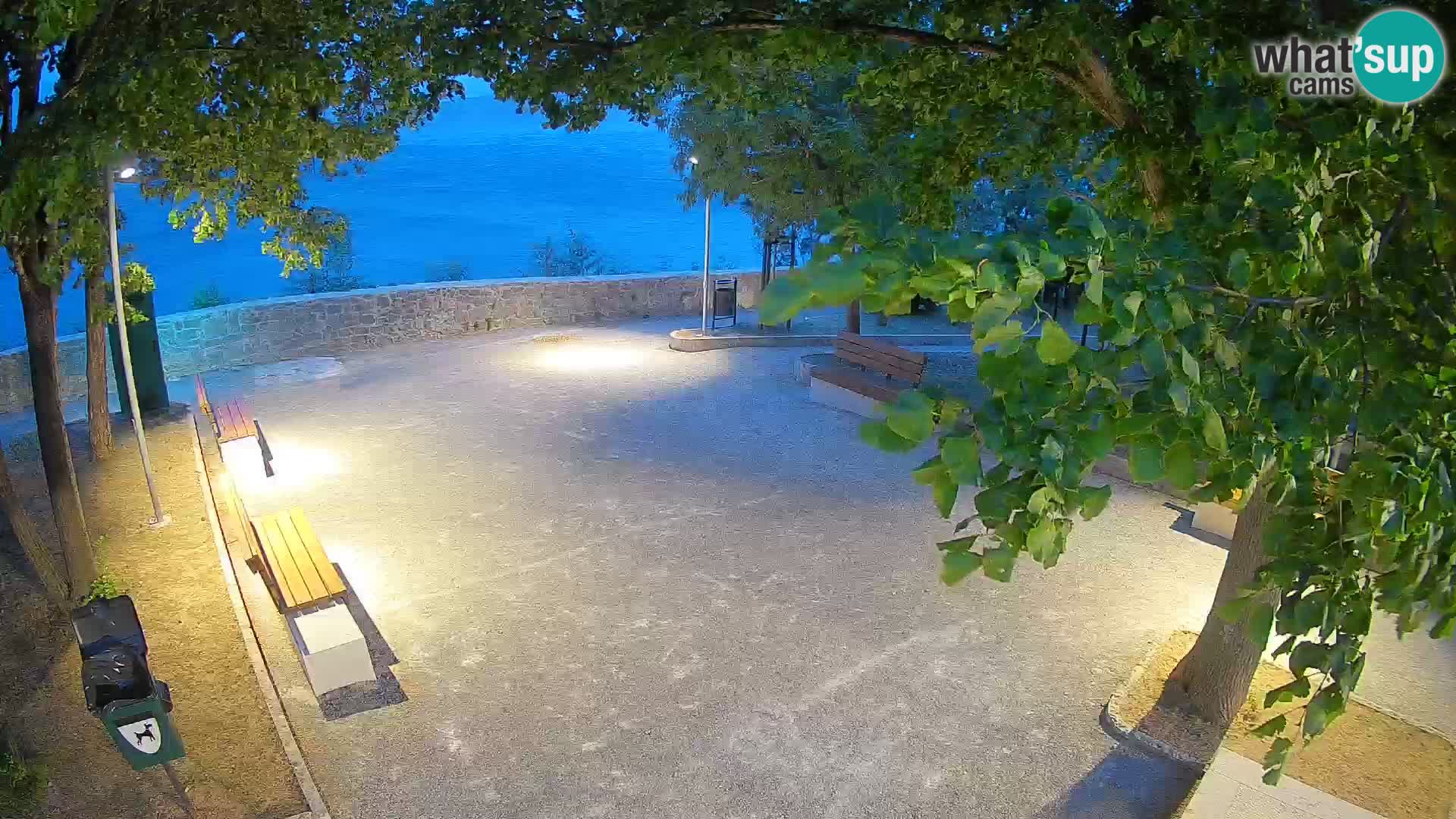 Webcam Segna Live | Parco degli Scrittori e Canale del Velebit