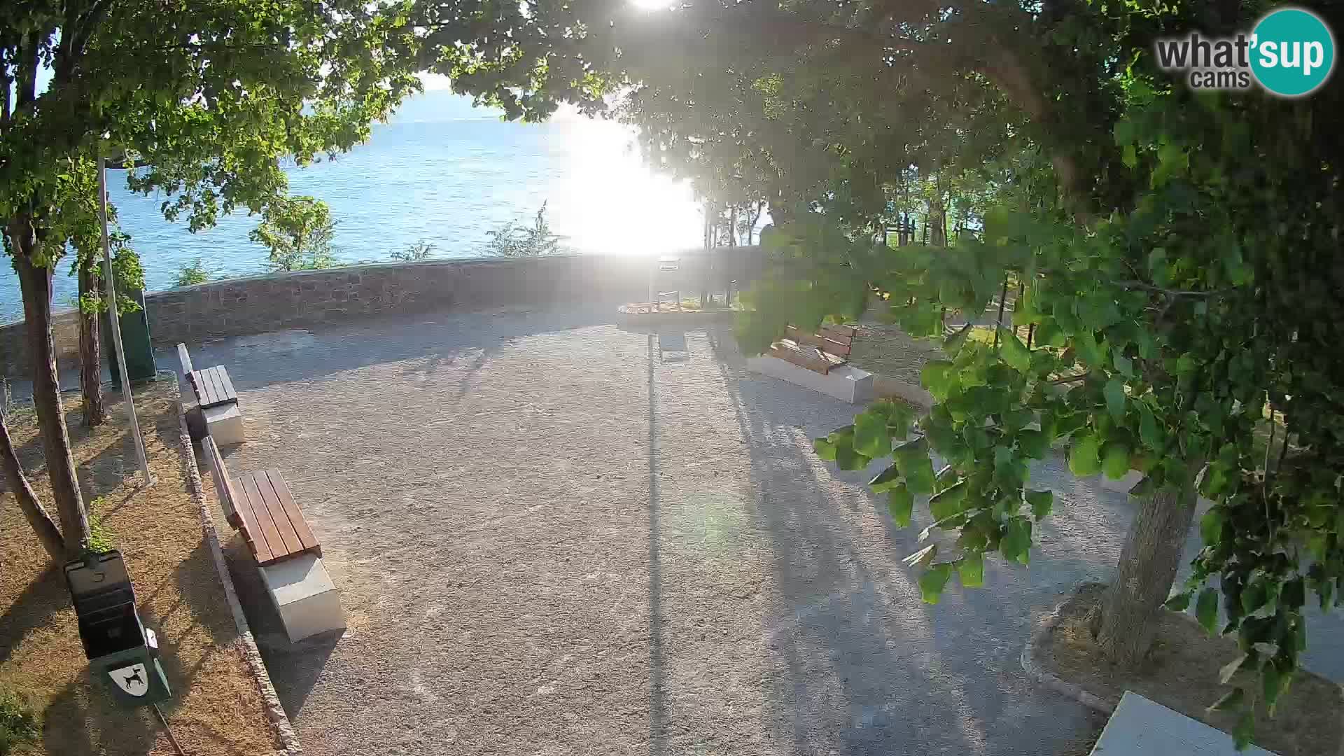 Webcam Segna Live | Parco degli Scrittori e Canale del Velebit